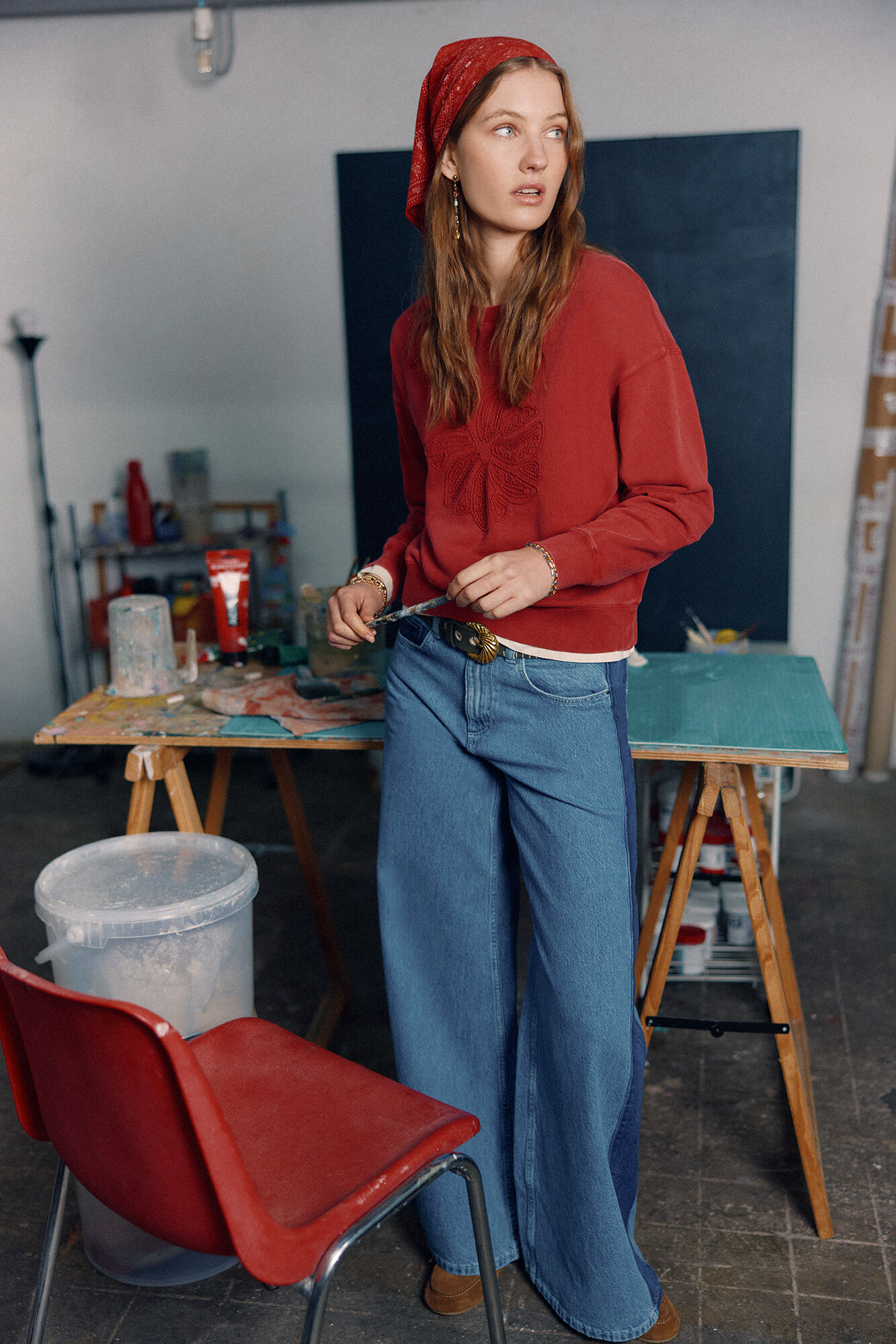 Hoss Intropia Brenna. jeans corte reto