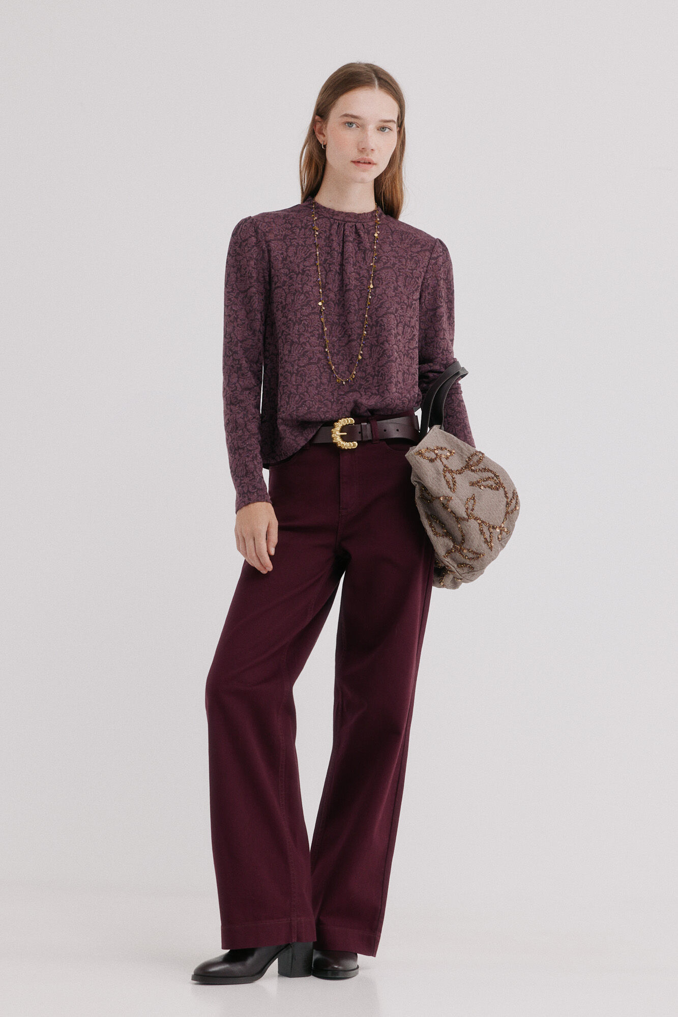 Hoss Intropia Mirel. Camiseta textura