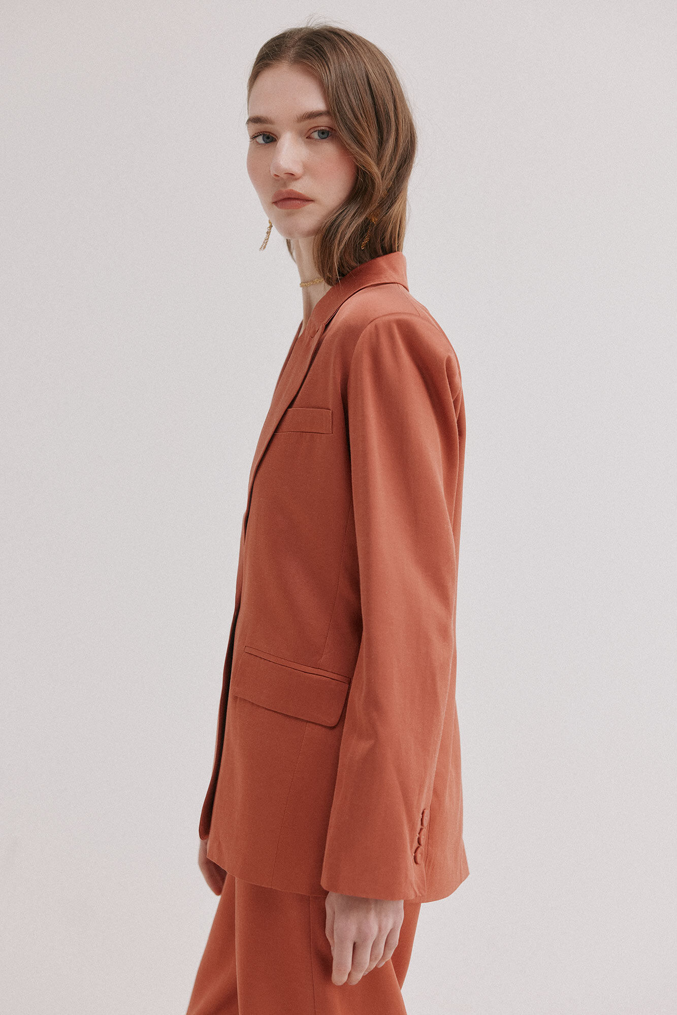 Hoss Intropia Elma.Chaqueta corte cl&aacute;sico Rosa