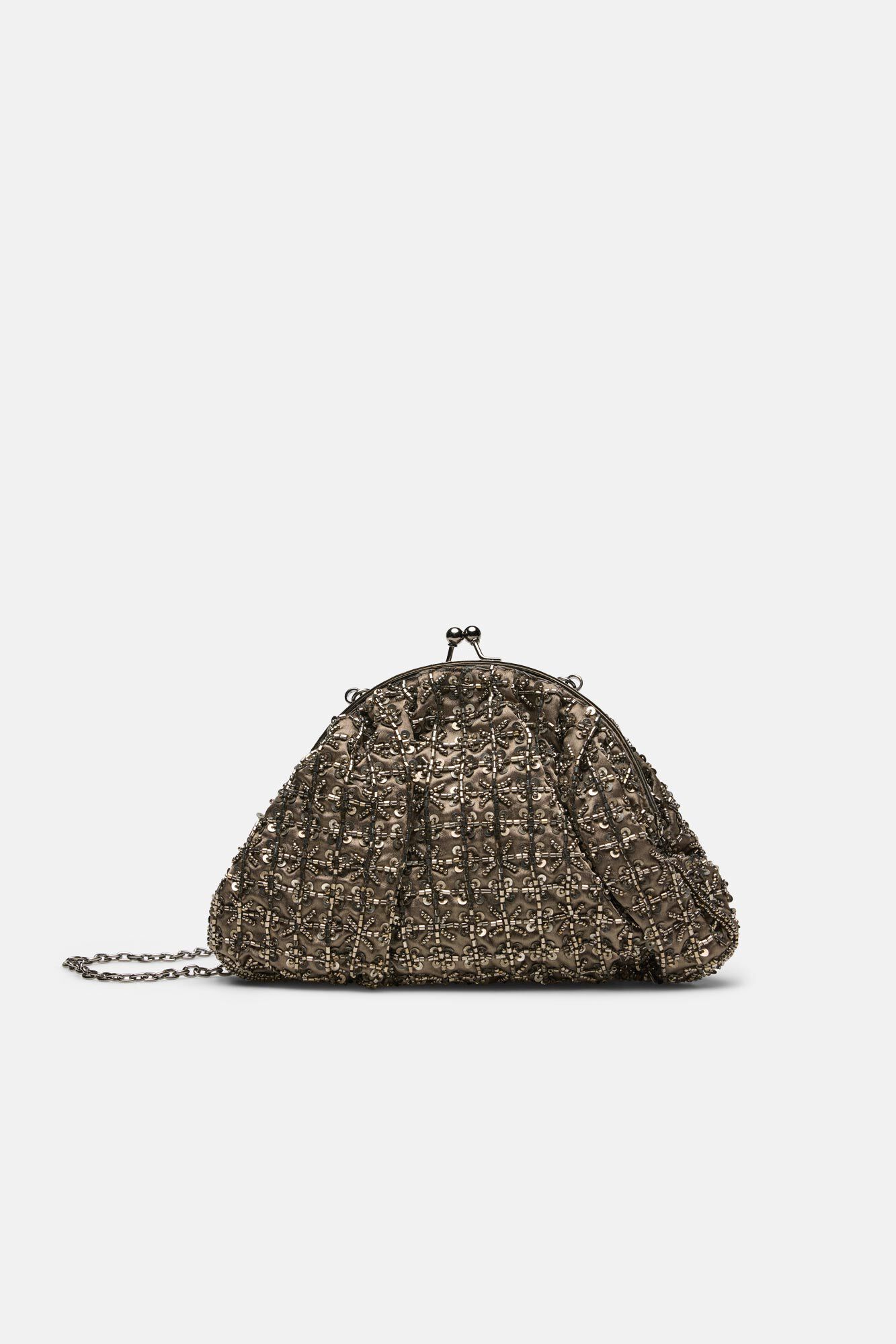 Hoss Intropia Nuria. Mala clutch bordada
