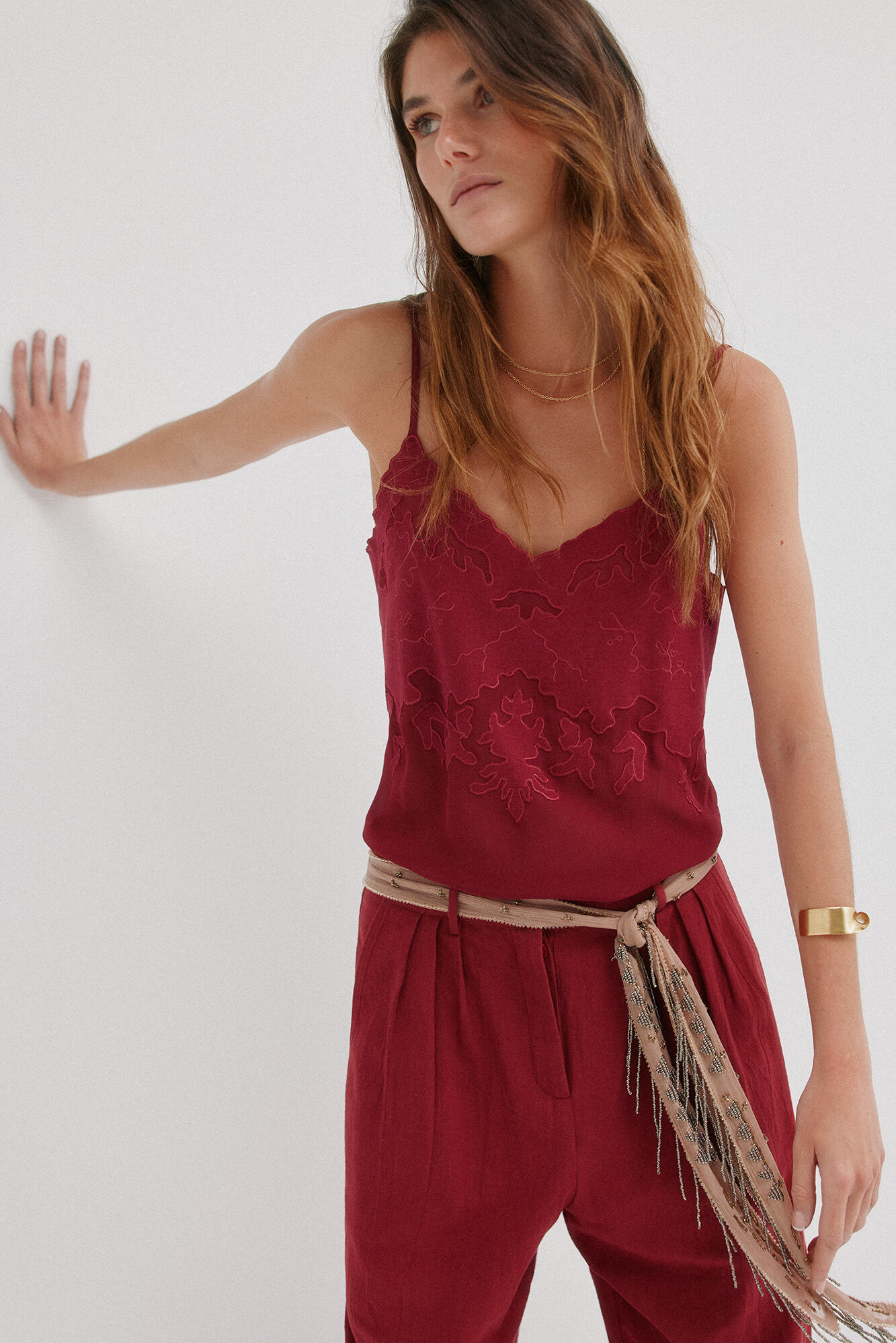 Hoss Intropia Gabriela. Vest top Pink