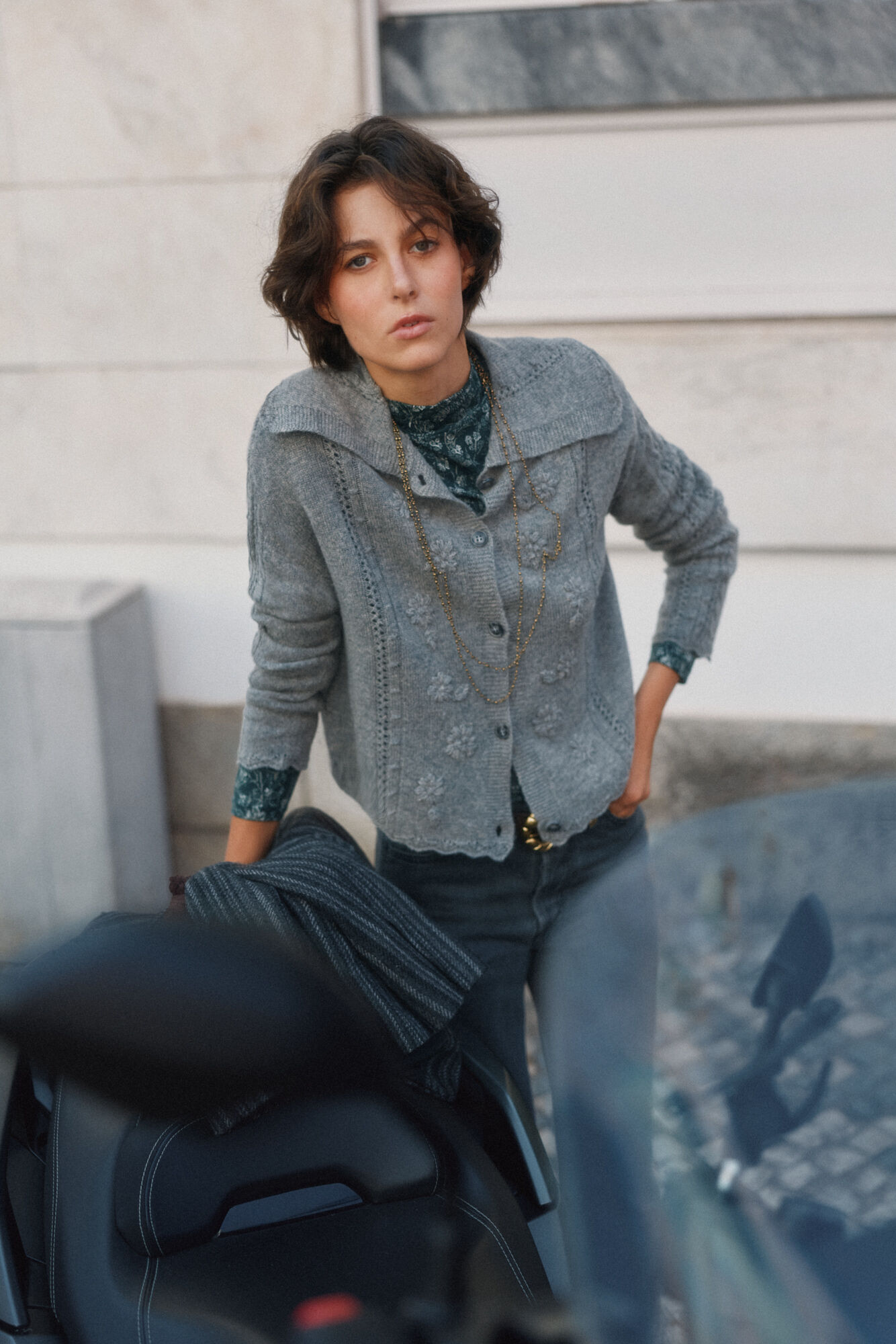 Hoss Intropia Isabelina. Knitted cardigan