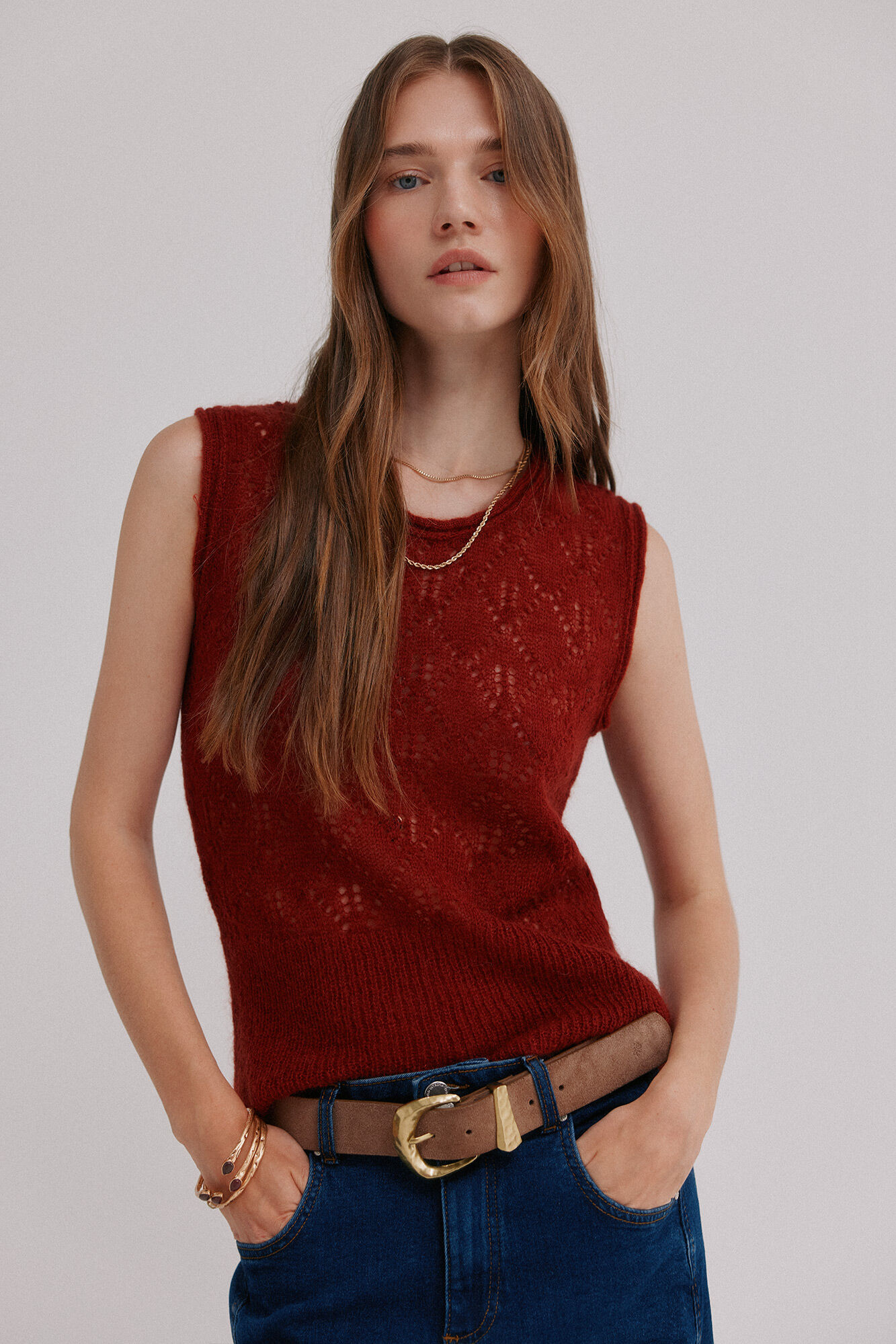 Hoss Intropia Irma. Top calado