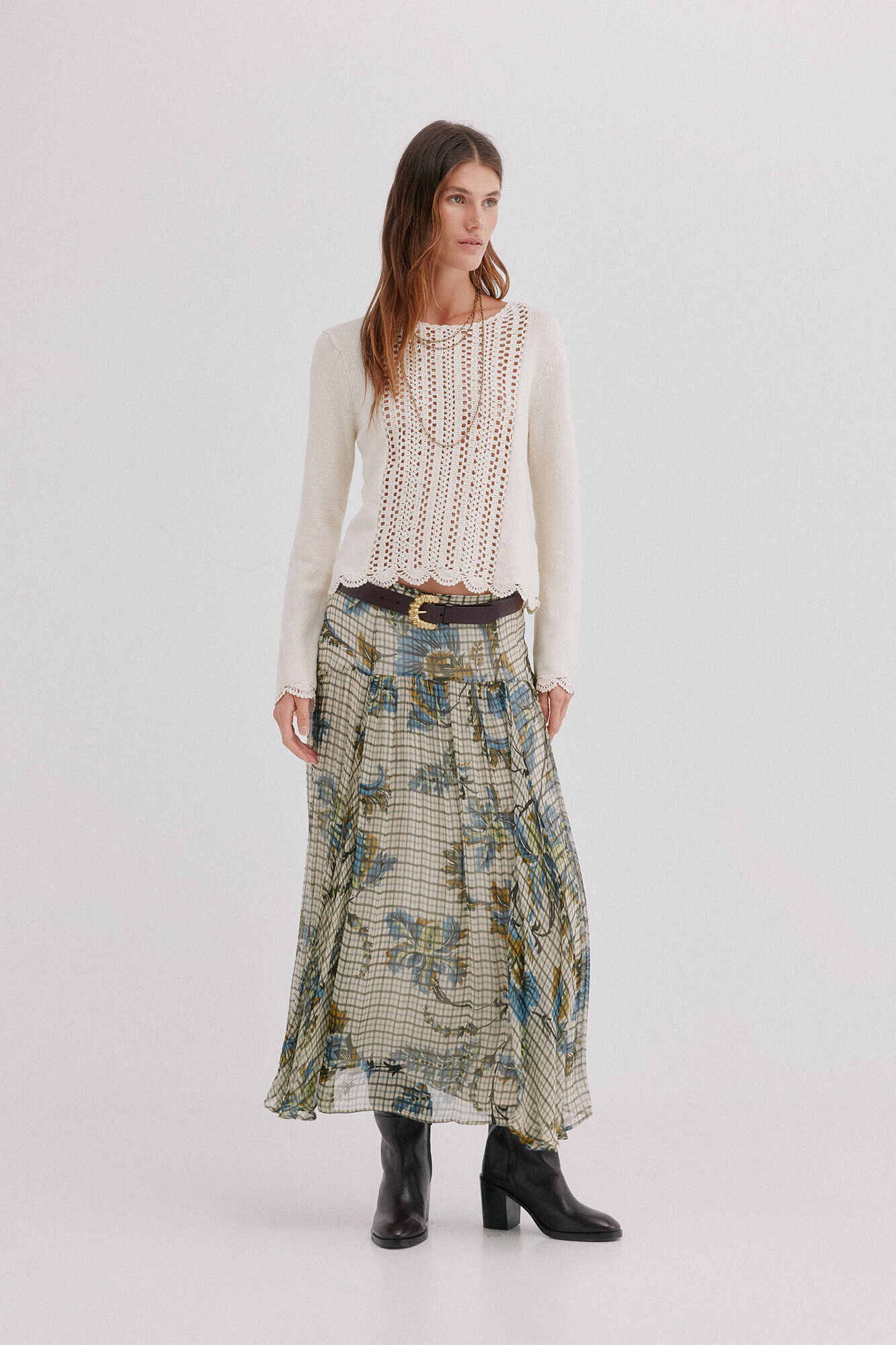 Hoss Intropia Isabelle. Camisola rendada