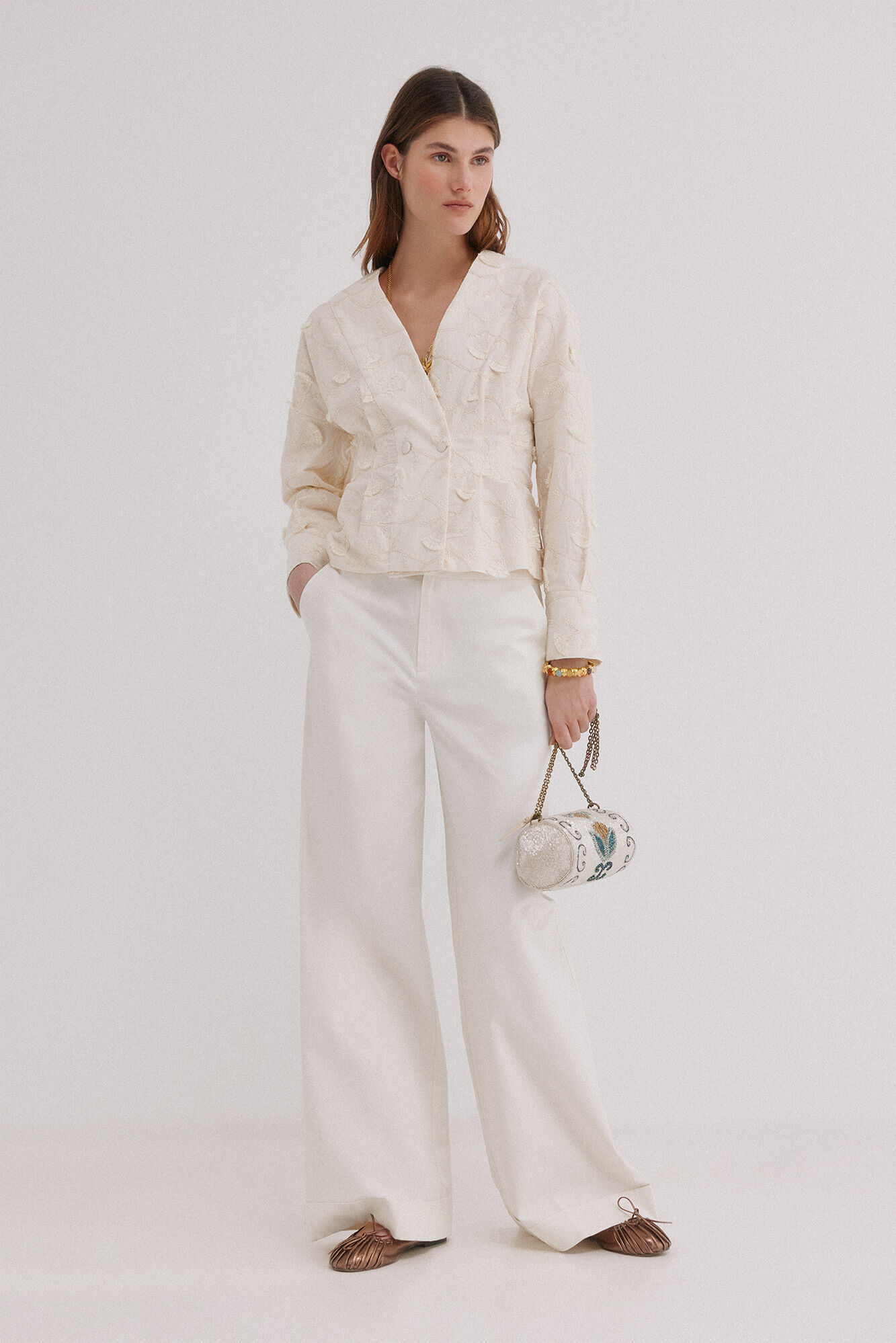 Hoss Intropia Patricia. Pantal&oacute;n de corte ancho