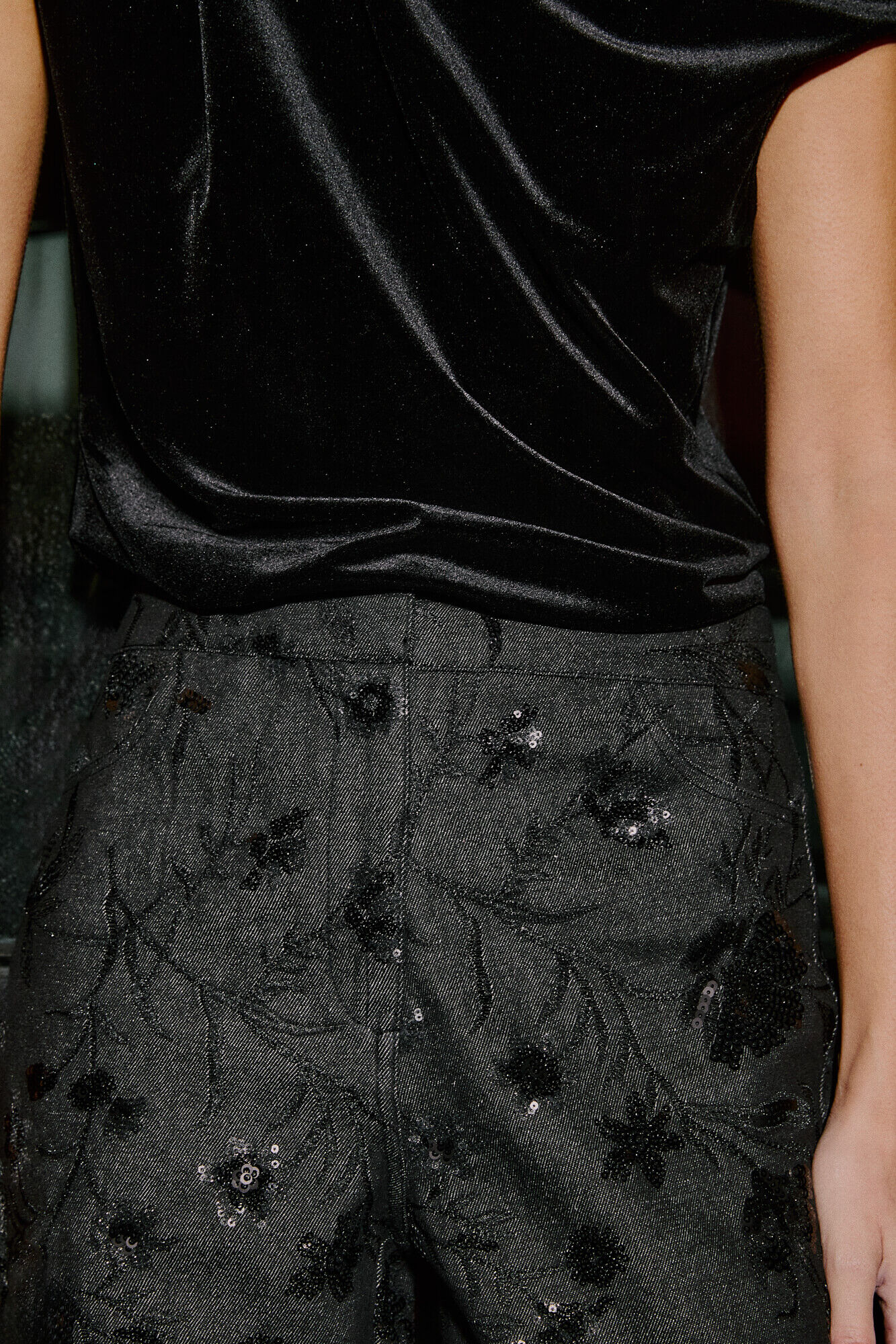 Hoss Intropia Becca. Jeans bordado