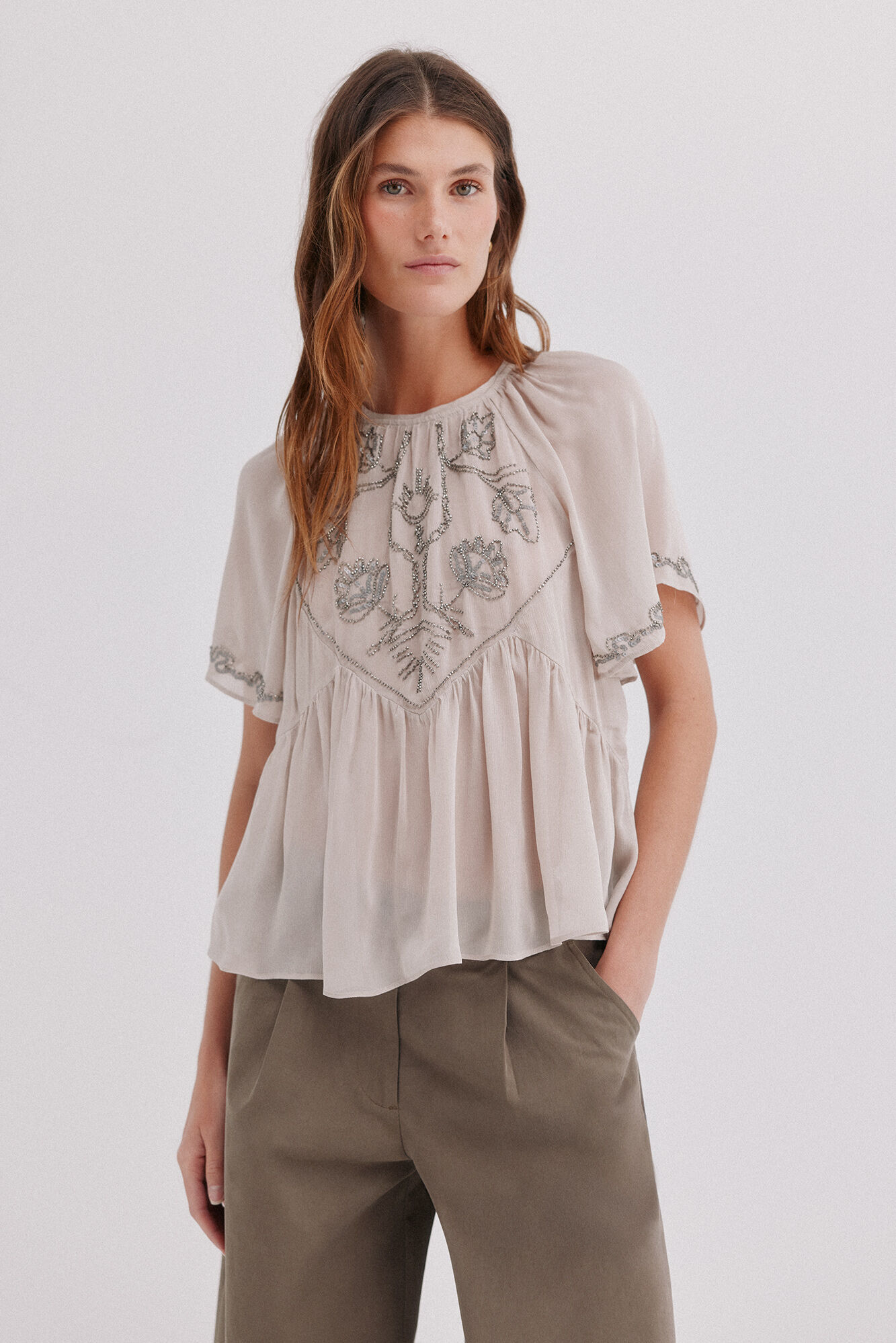 Hoss Intropia Carol. Blusa fluida