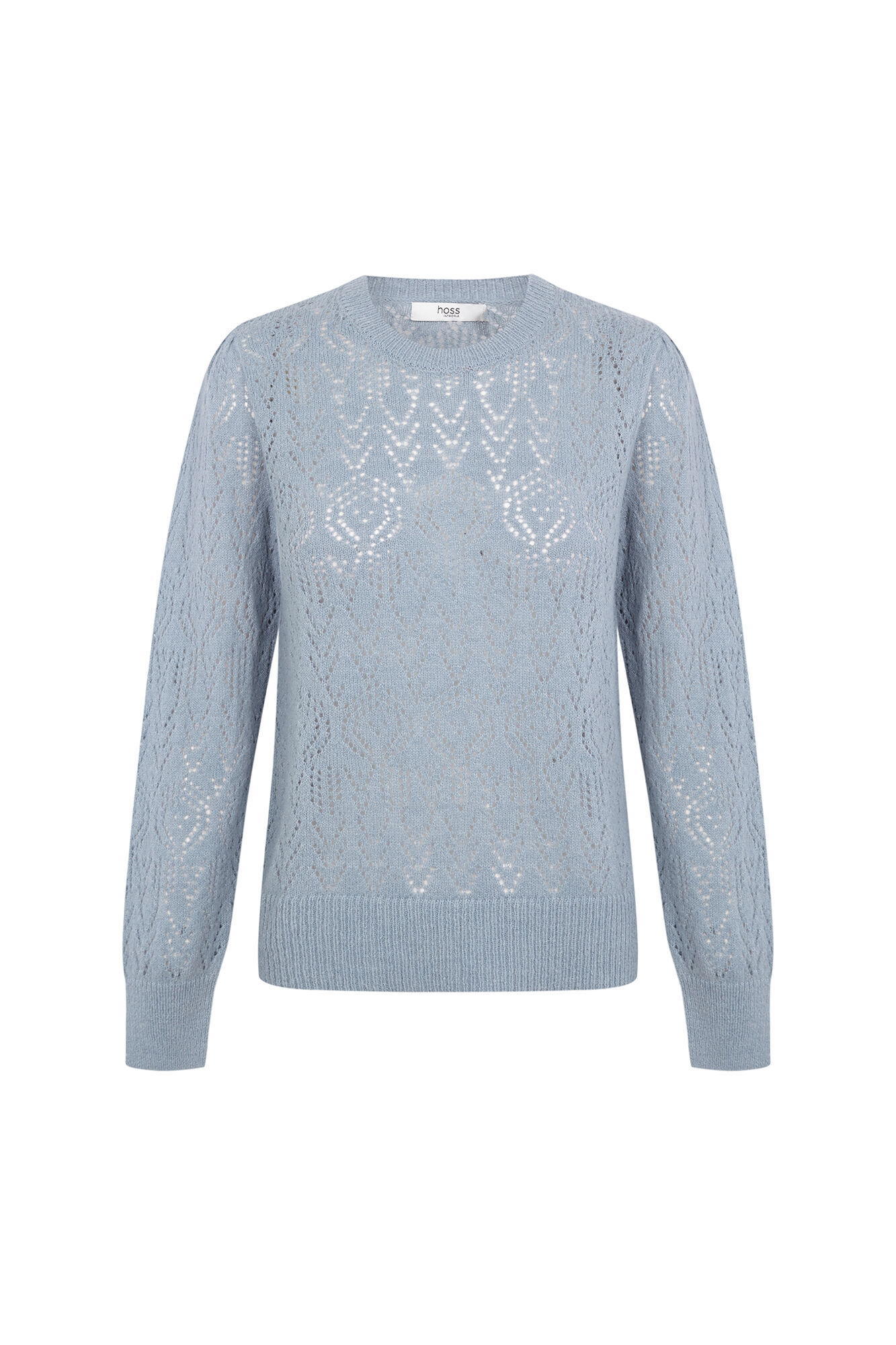 Hoss Intropia Openwork jumper Ibbie Blue