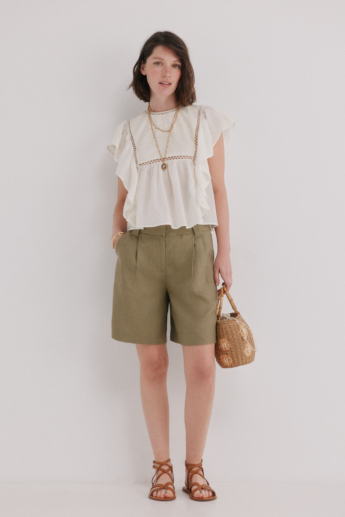 Hoss Intropia Cinthia.Blusa bordada