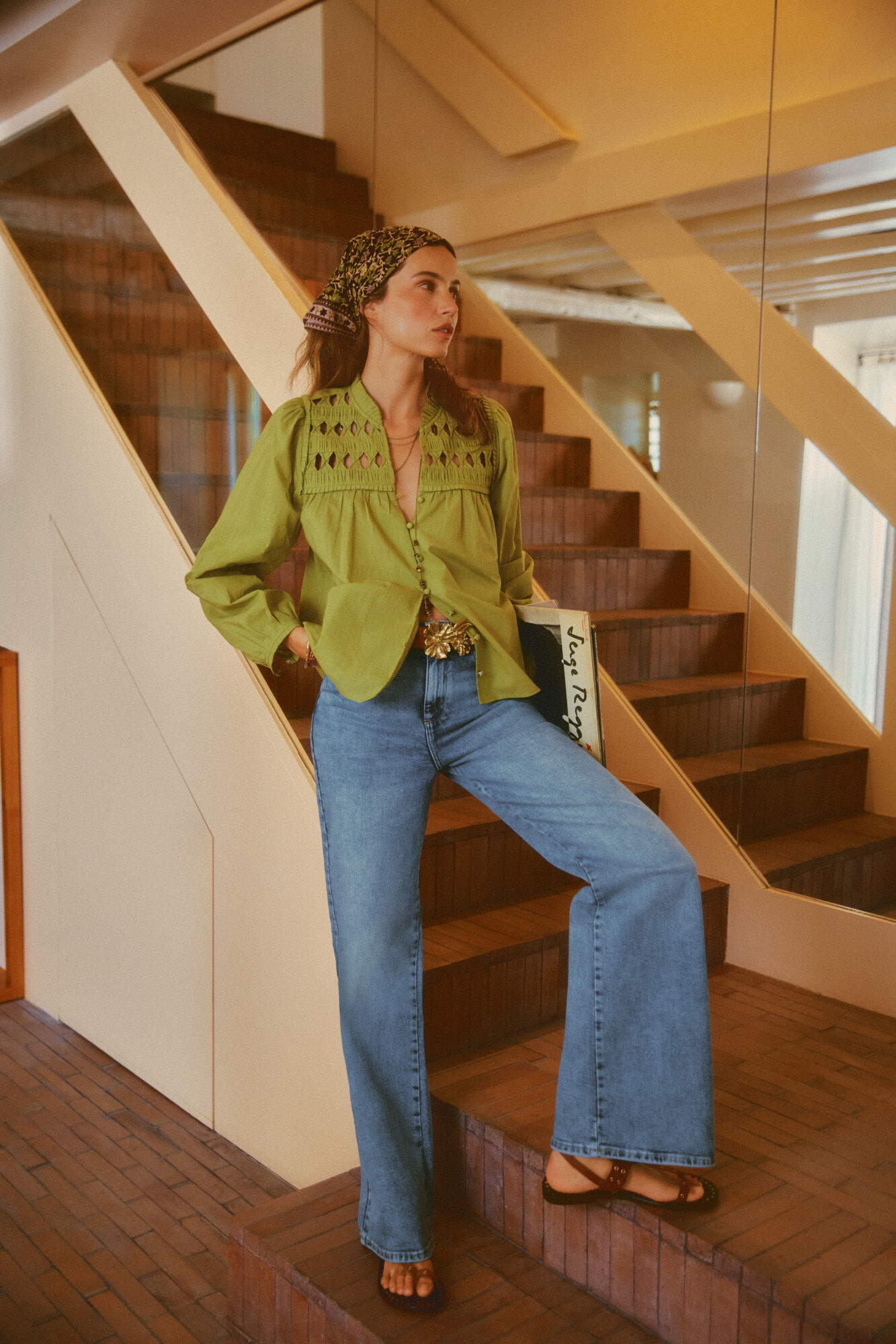 Hoss Intropia Cecile. Blusa manga comprida