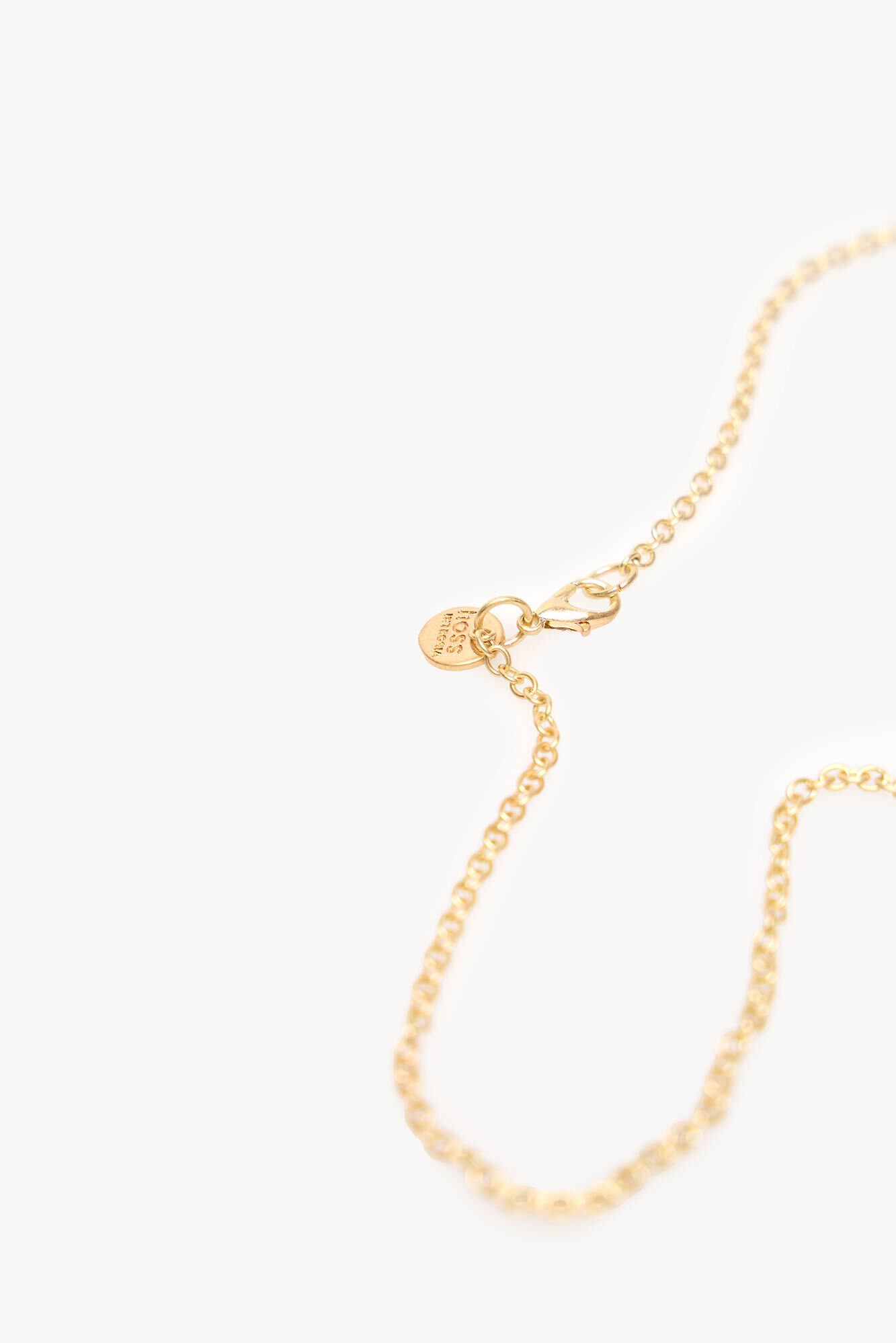 Hoss Intropia Neisa. Colar longo de moedas Dourado