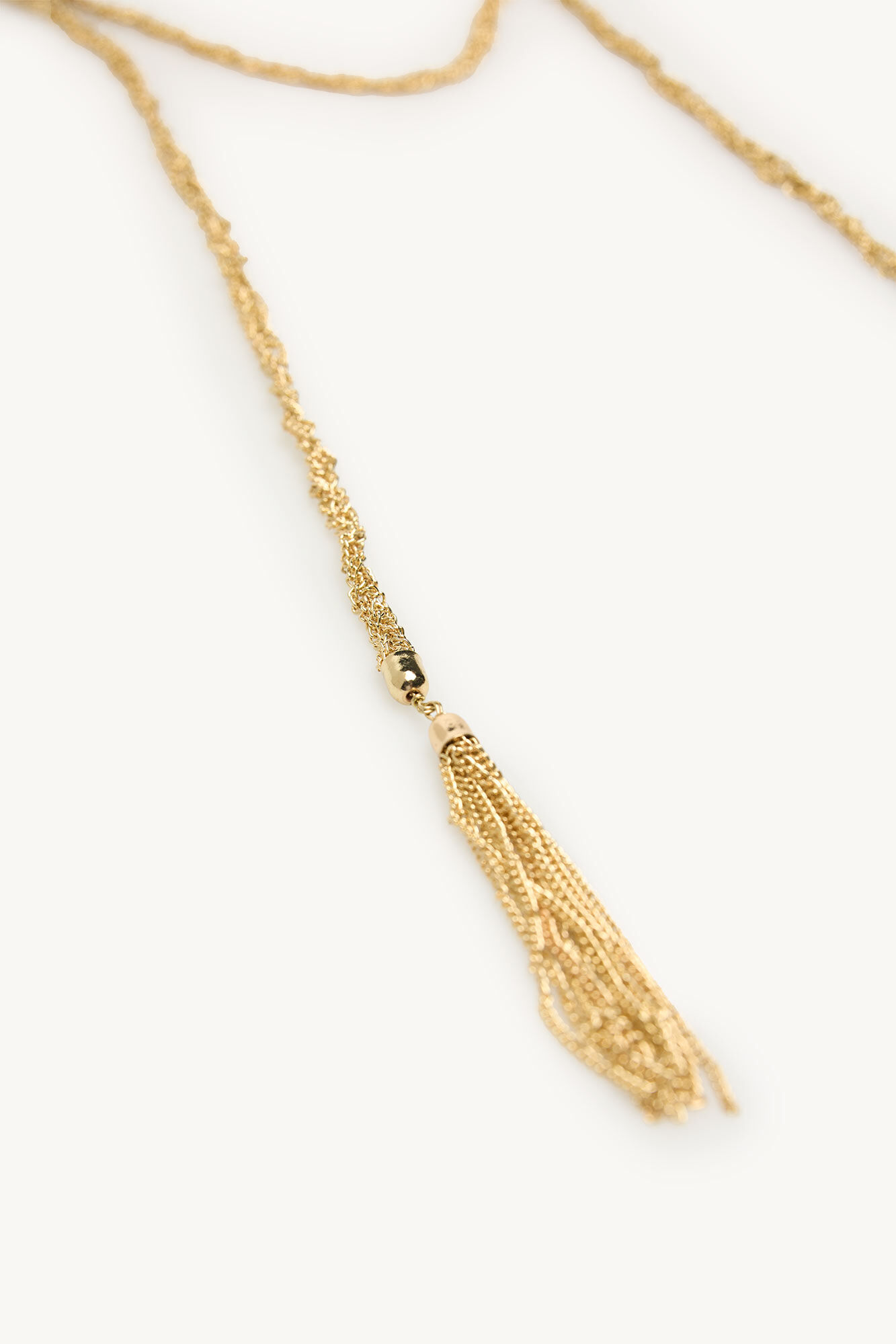 Hoss Intropia Nicole. Collar largo cadena trenzada