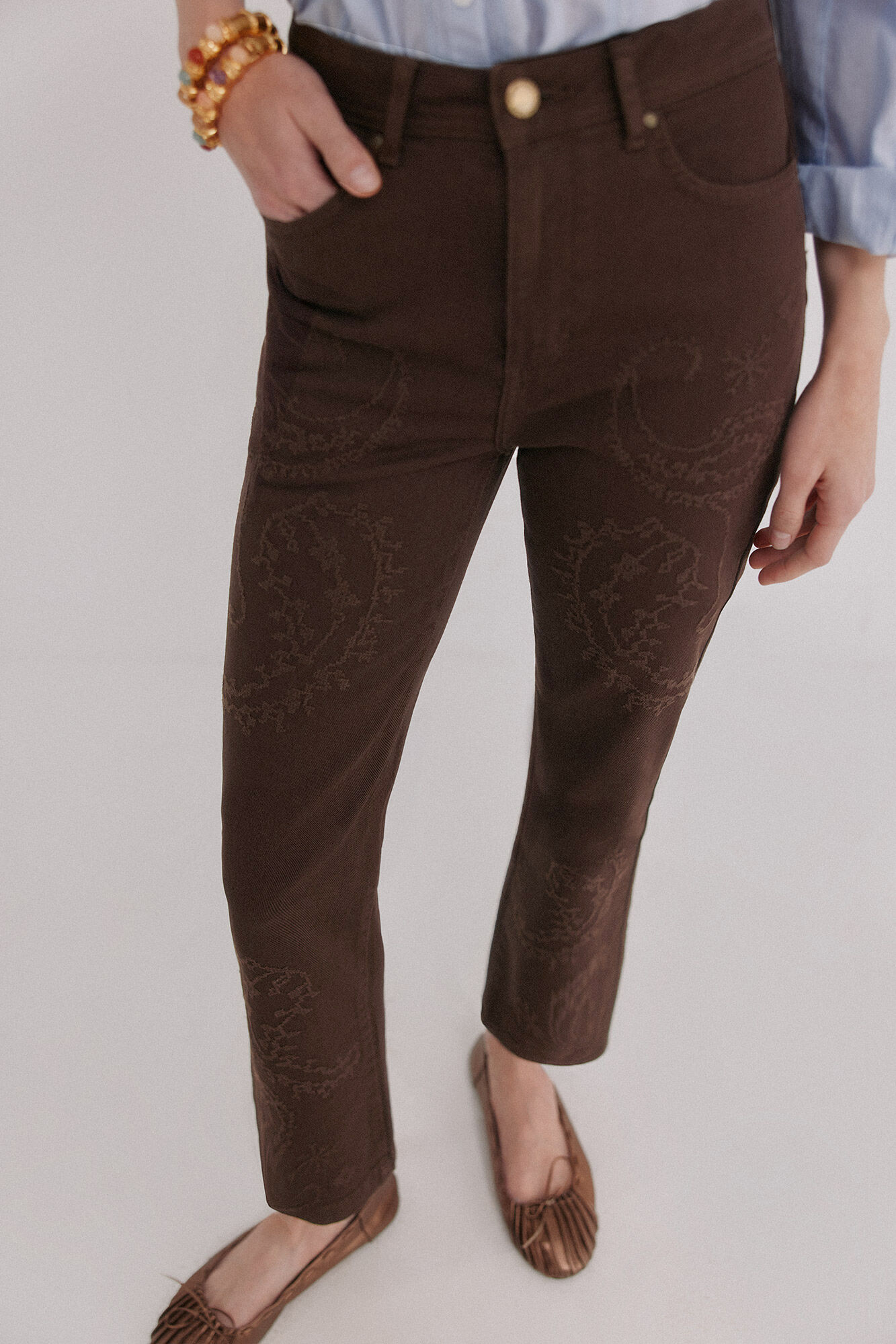 Hoss Intropia Bela. Vaqueros corte bootcut