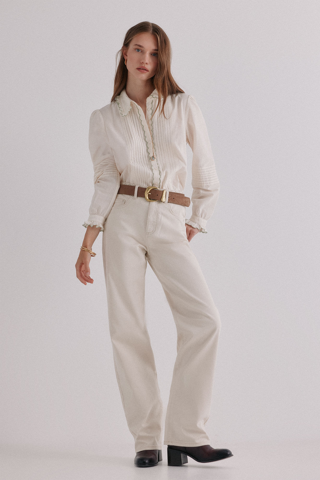 Hoss Intropia Catalina. Blusa rom&aacute;ntica