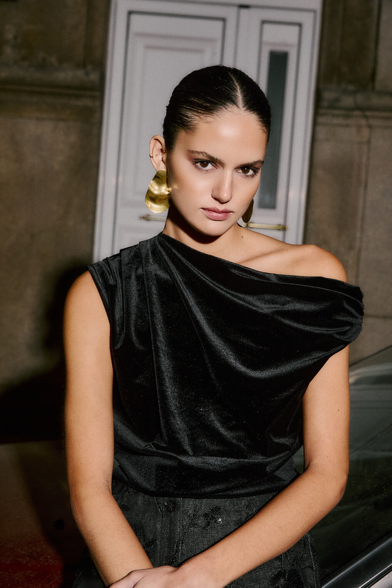 Hoss Intropia Marcela. Top assim&eacute;trico