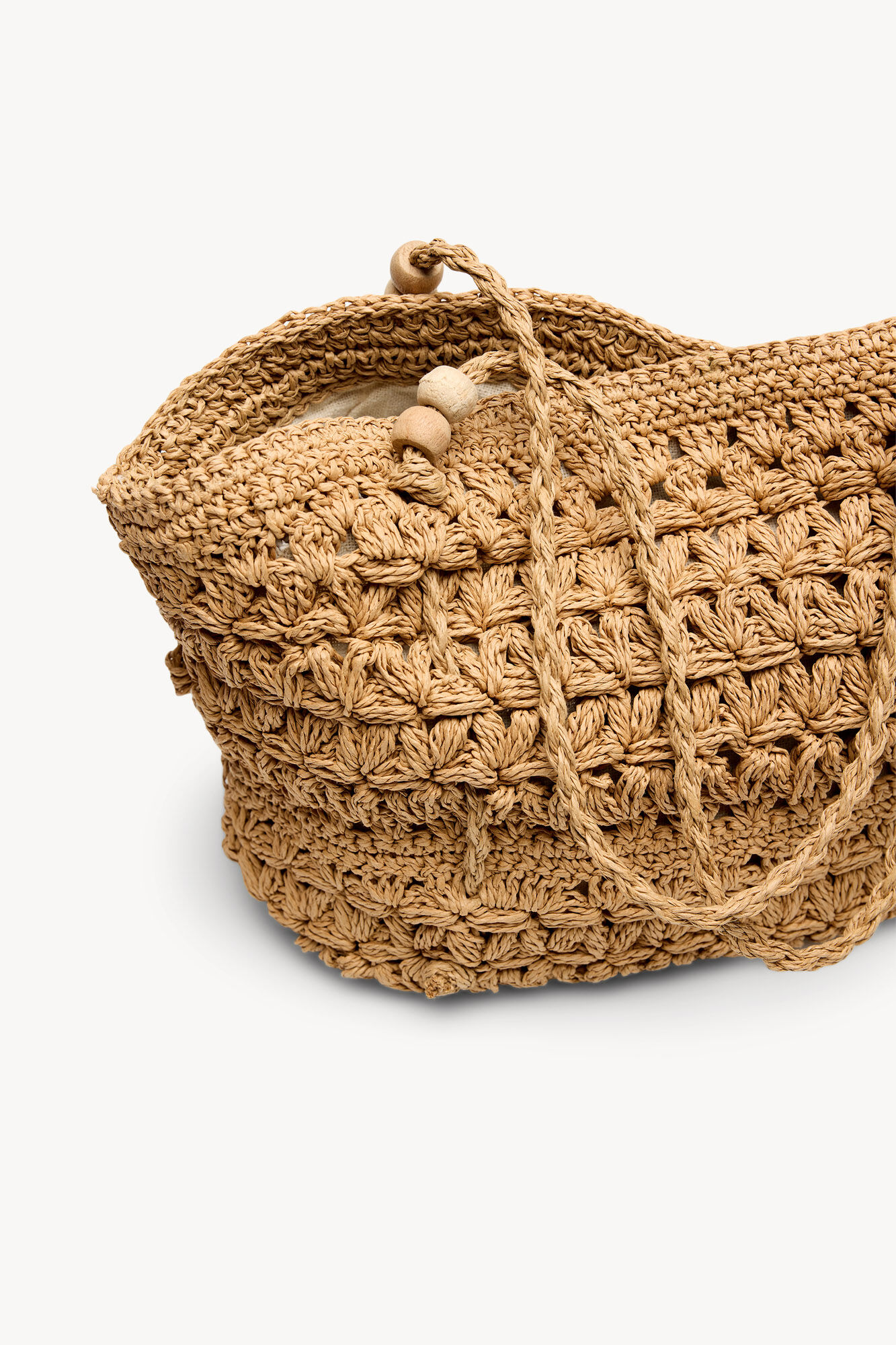 Hoss Intropia Naiara. Bolso capazo rafia