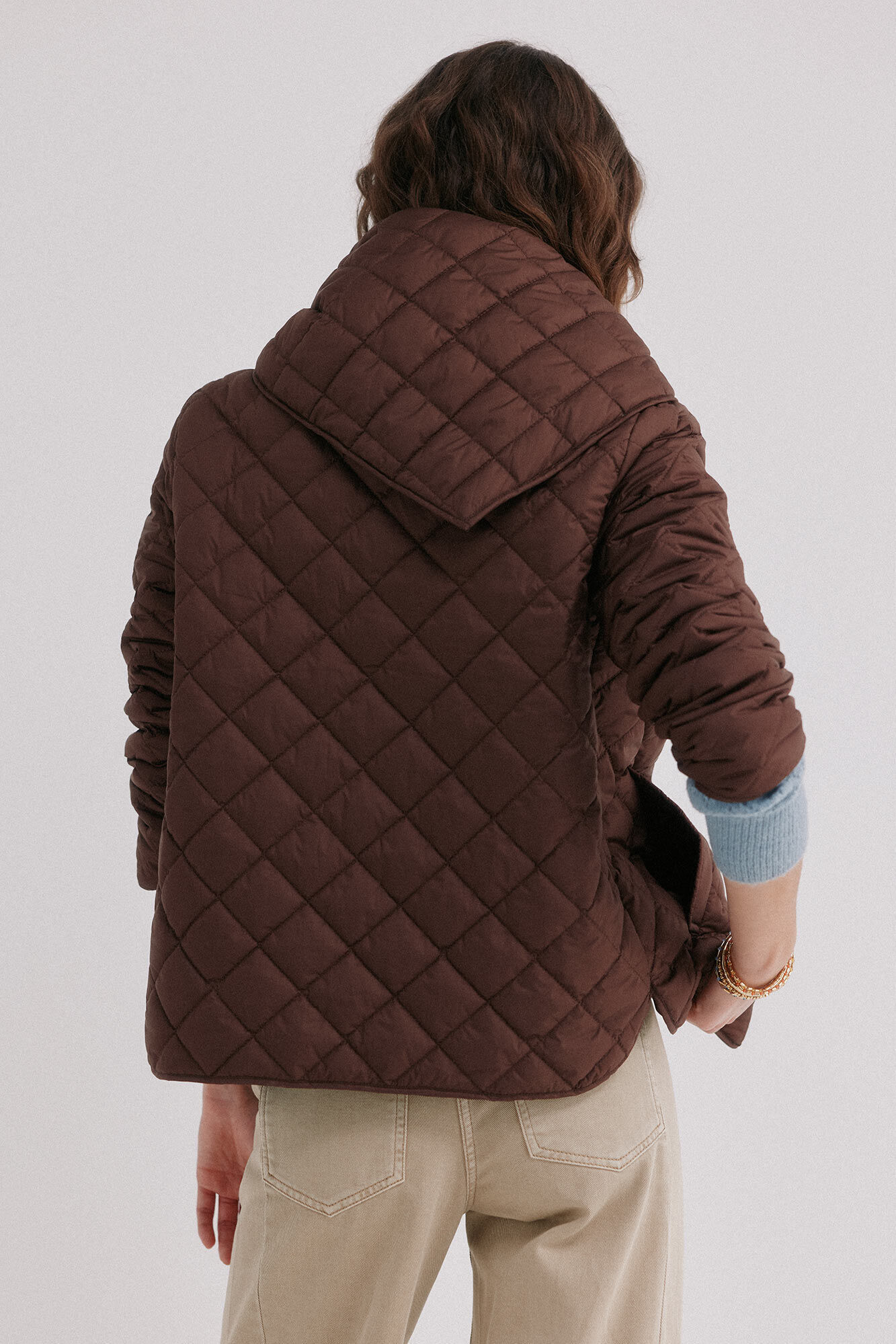 Hoss Intropia Damienne. Abrigo acolchado Marron