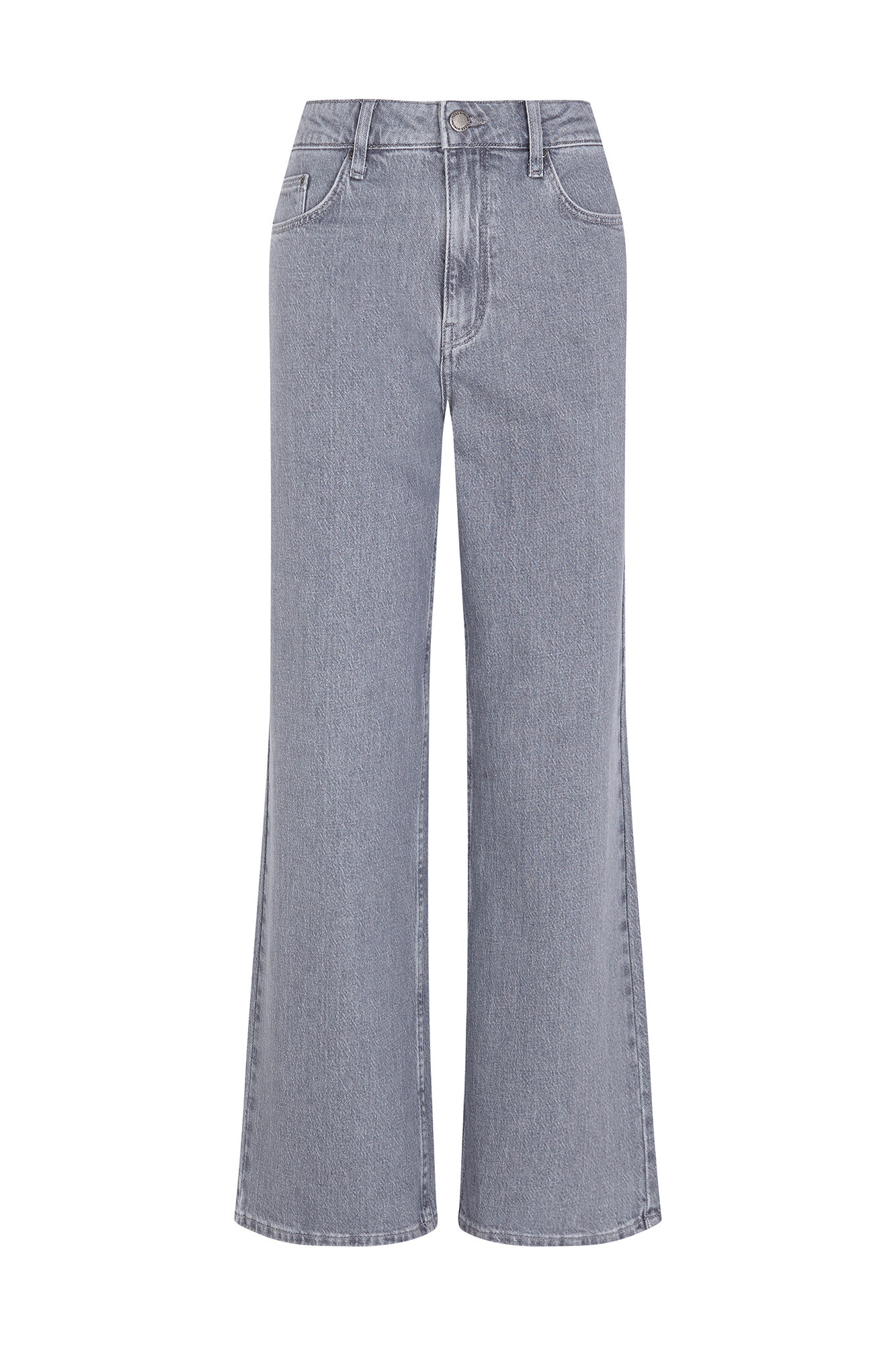 Hoss Intropia Brooke. Vaqueros wide leg Gris