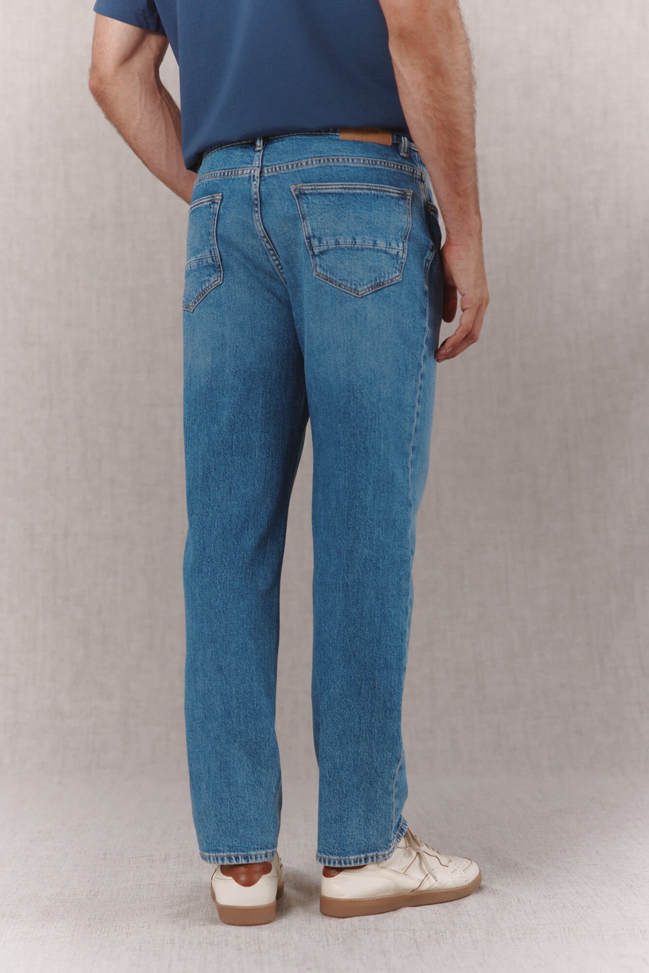 OOTO Straight fit jeans Blue