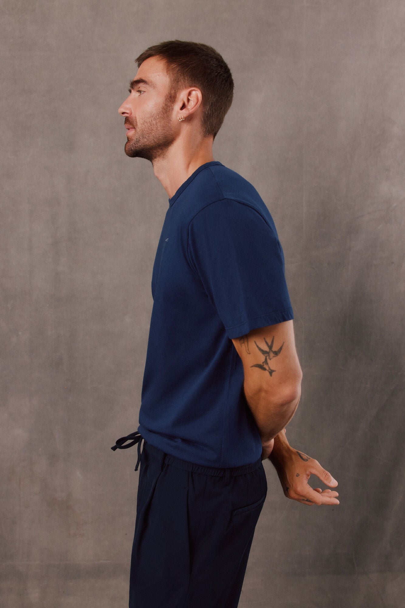OOTO T-shirt leve Azul