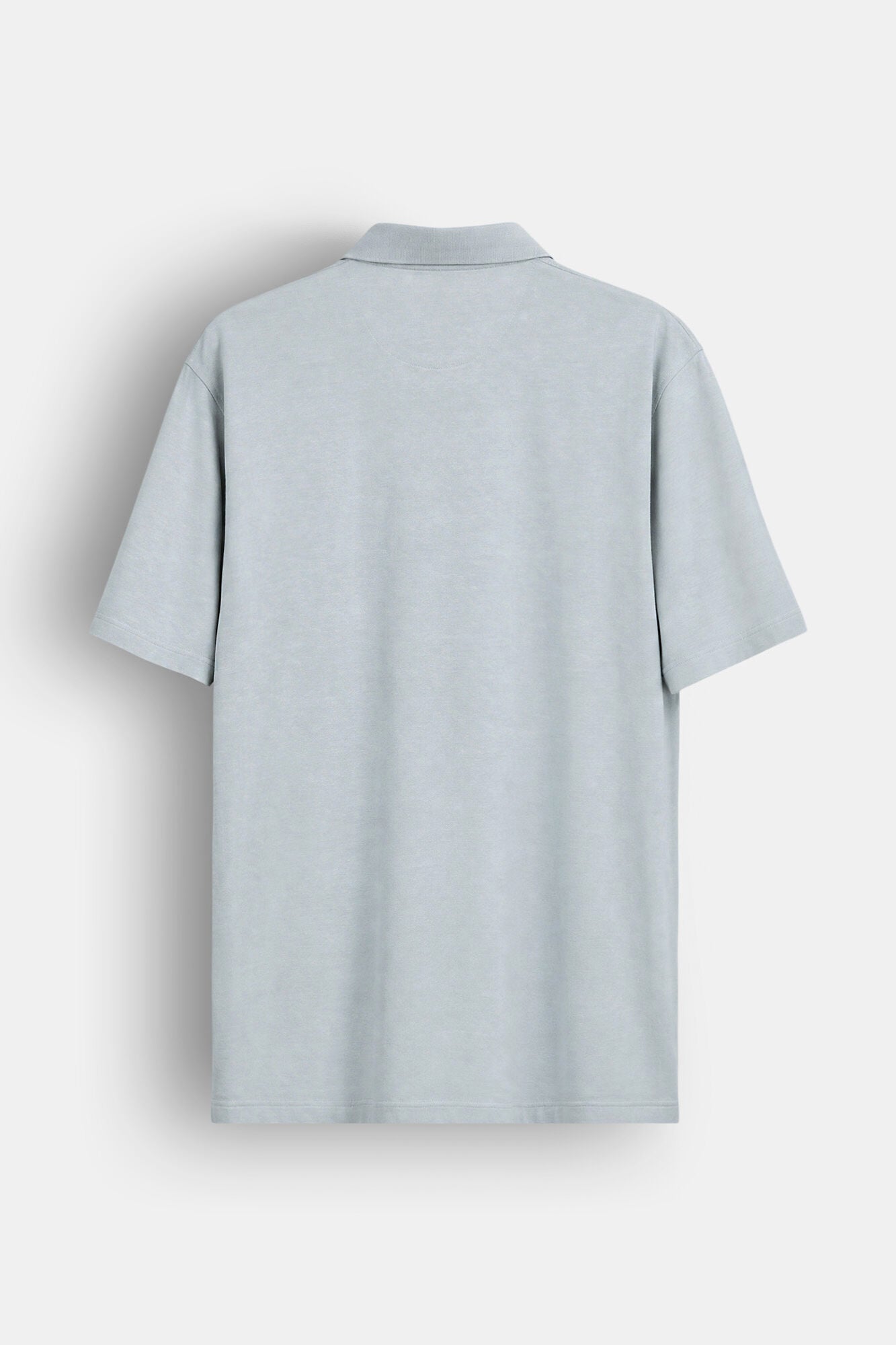 OOTO Polo single jersey Azul