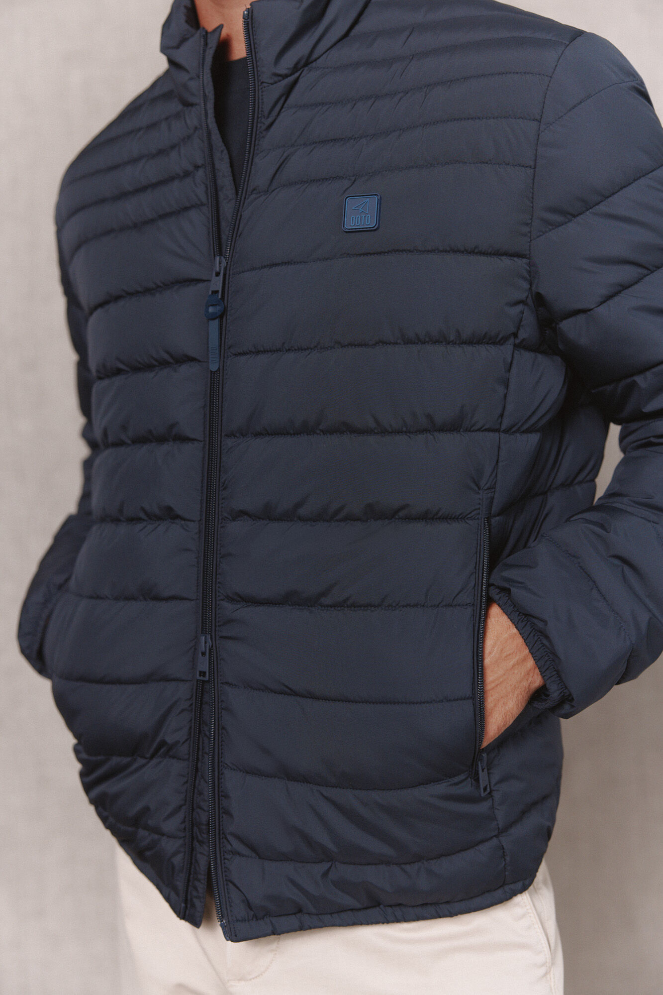 OOTO Ultralight puffer jacket Navy