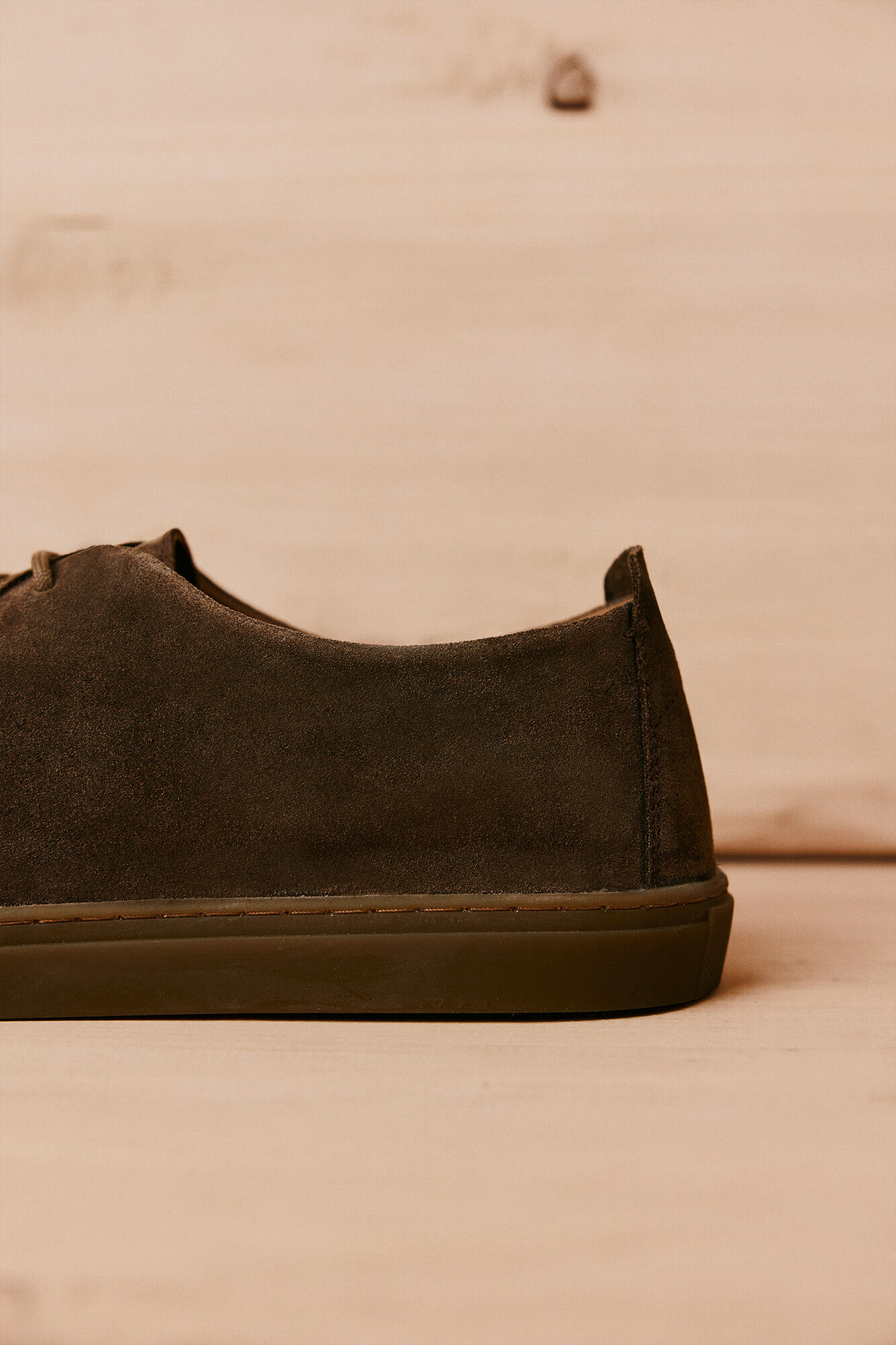 OOTO Zapato wallabee serraje Beige