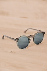 OOTO Round acetate sunglasses Dark grey