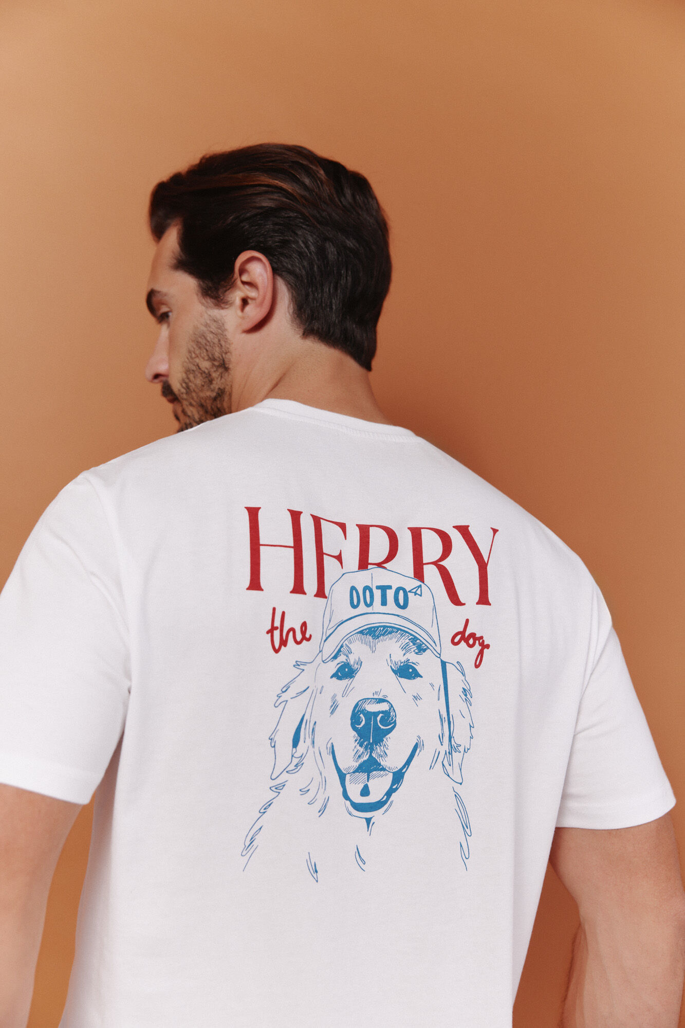 OOTO T-shirt OOTO x Herry the Dog Branco