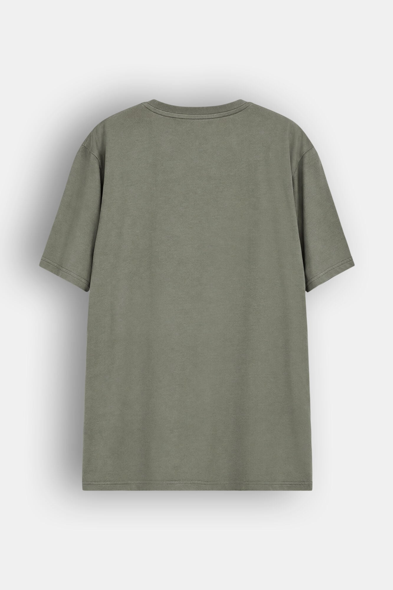 OOTO Camiseta b&aacute;sica lavada con estampado