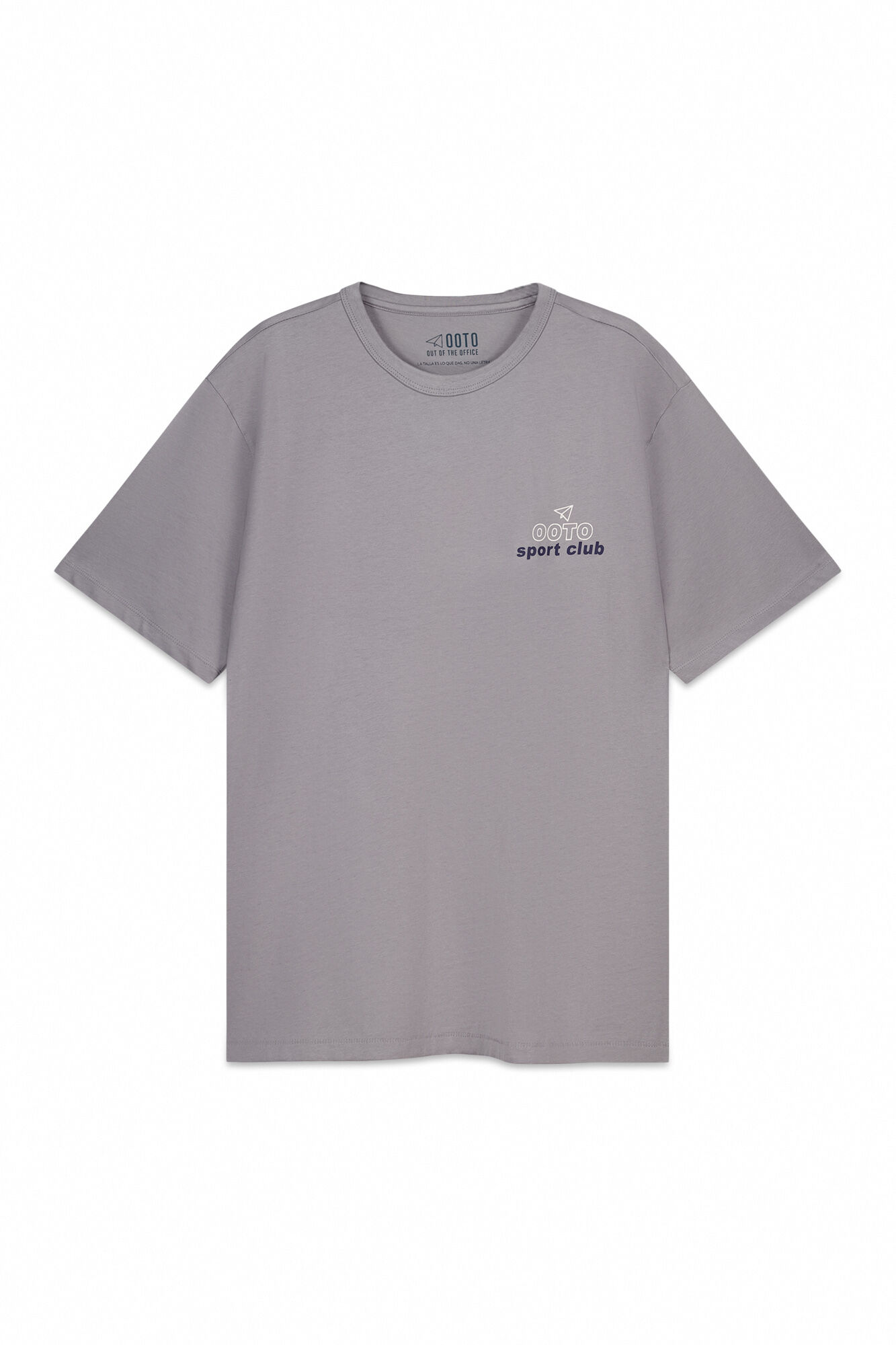 OOTO T-shirt gr&aacute;fica lavada