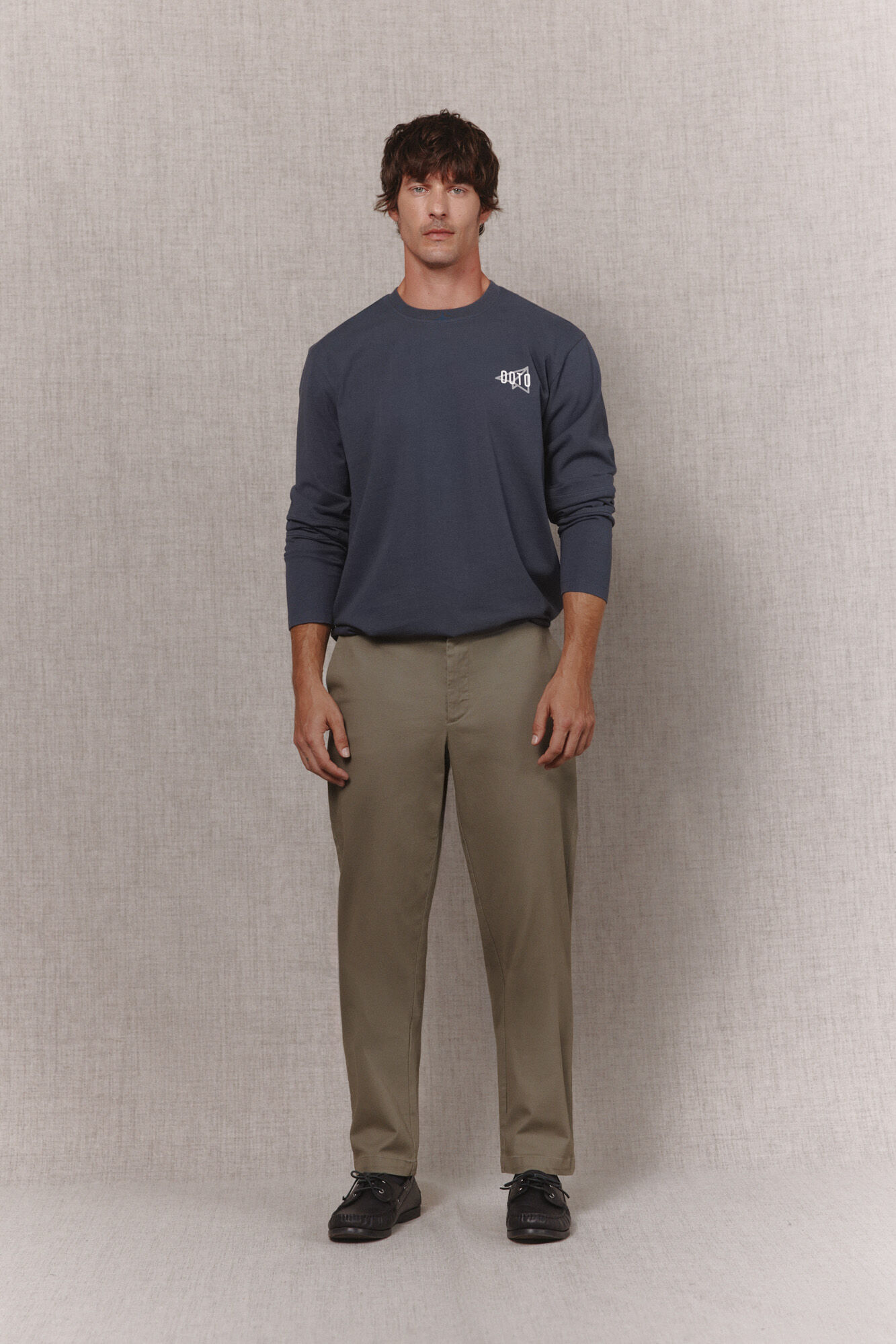 OOTO Washed long sleeve T-shirt