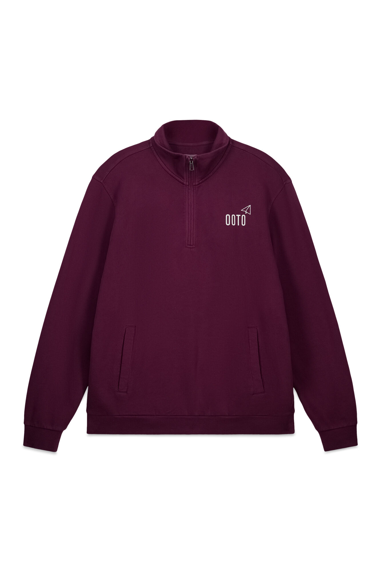 OOTO Sudadera cuello cremallera