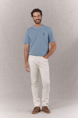 OOTO 5-pocket slim fit jeans Ivory