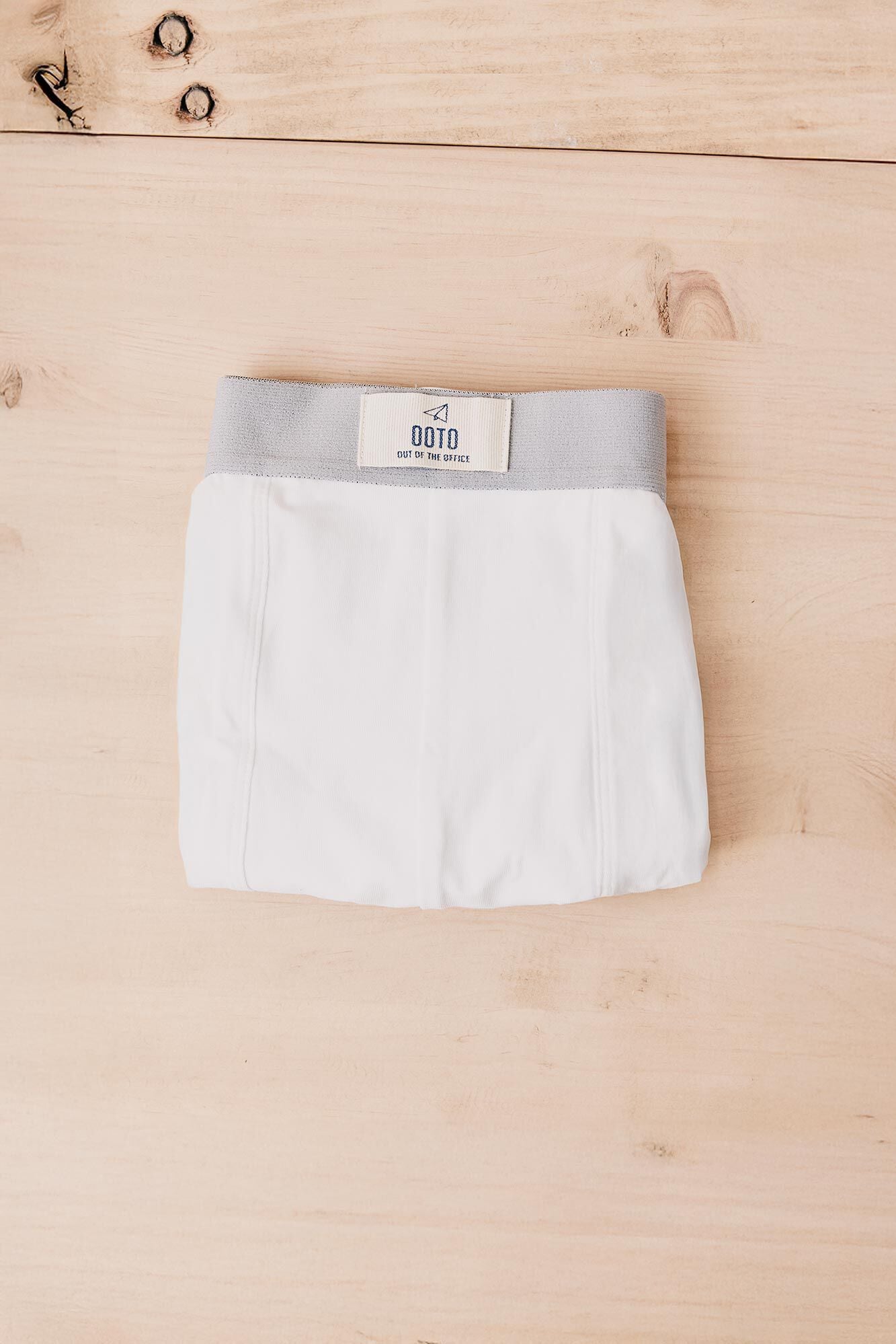 OOTO Boxer em malha lisa