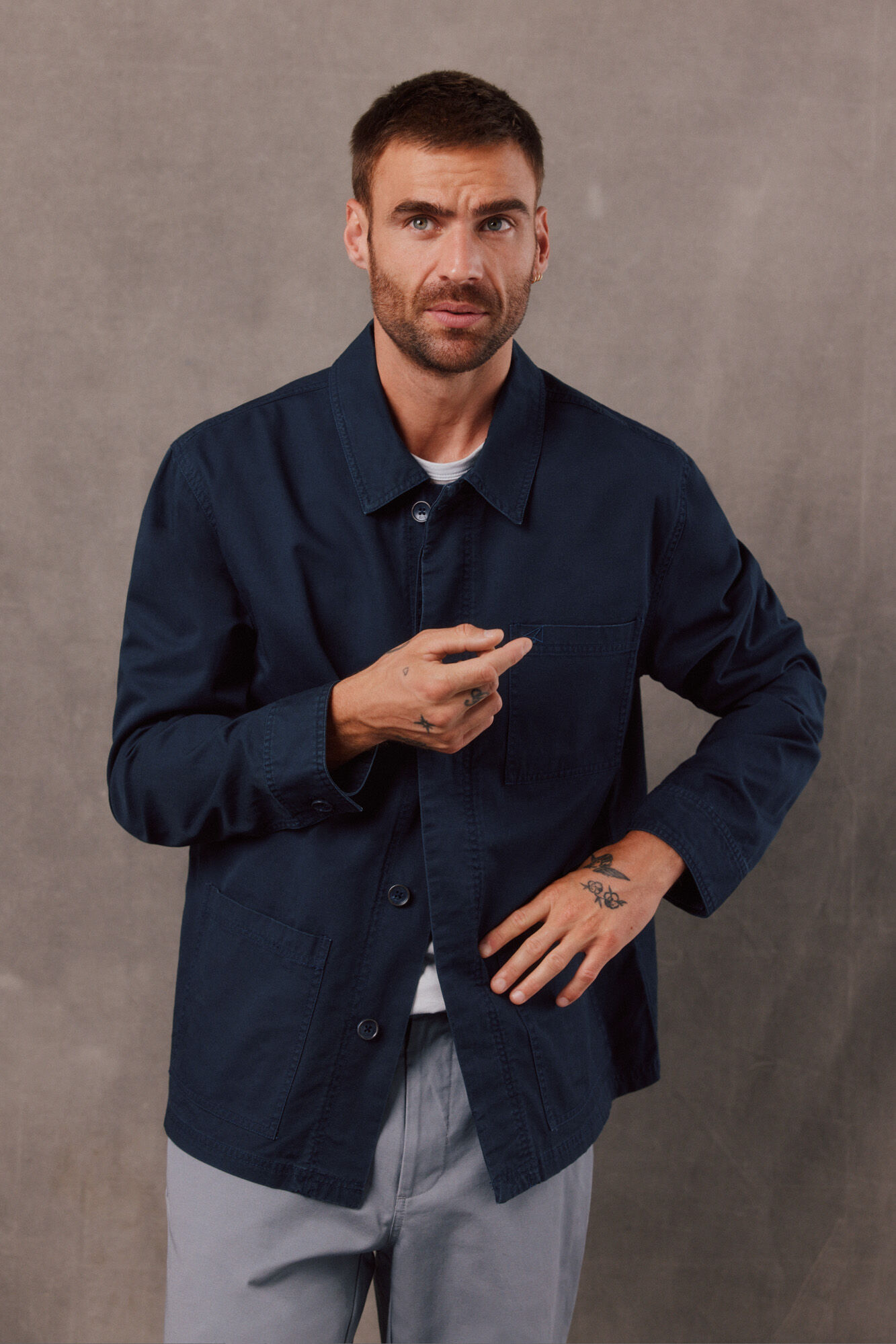 OOTO Chaqueta worker Gris oscuro