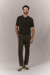OOTO Basic slim chinos Kaki