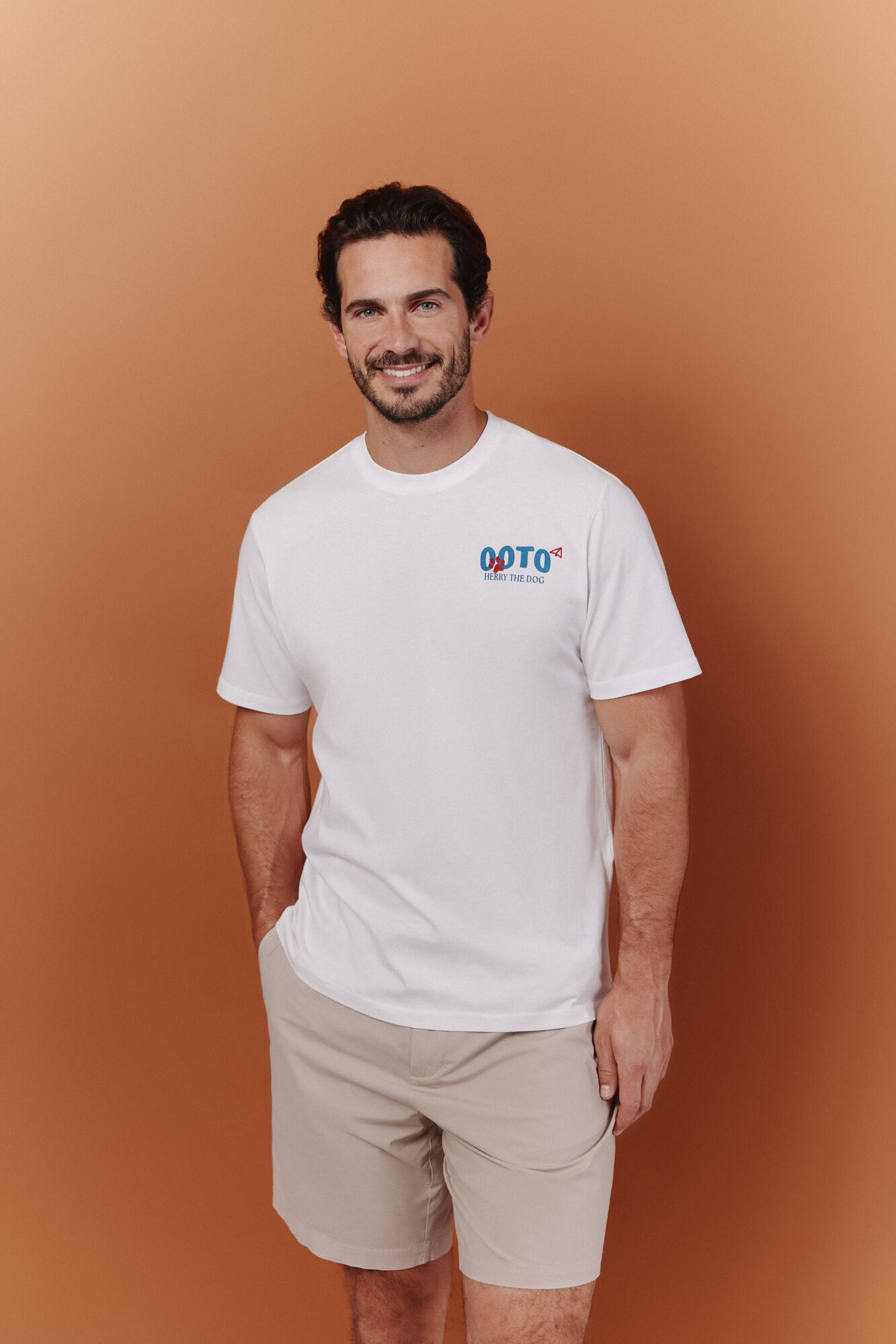 OOTO T-shirt OOTO x Herry the Dog Branco