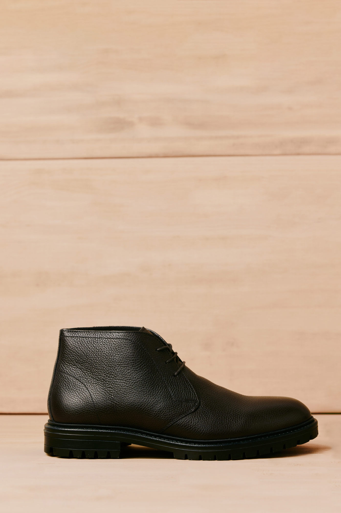 OOTO Bota cordones piel