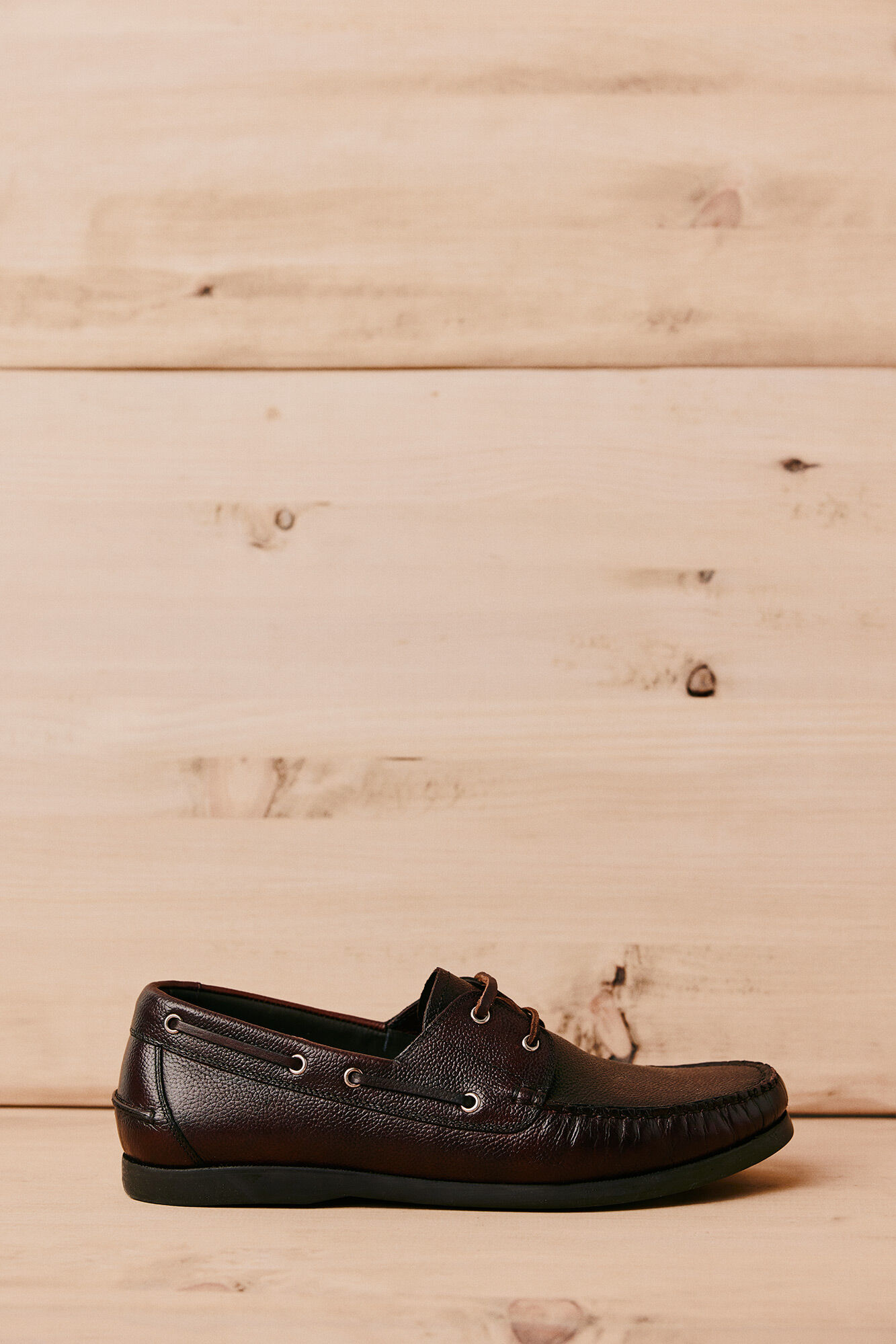 OOTO Zapato n&aacute;utico piel