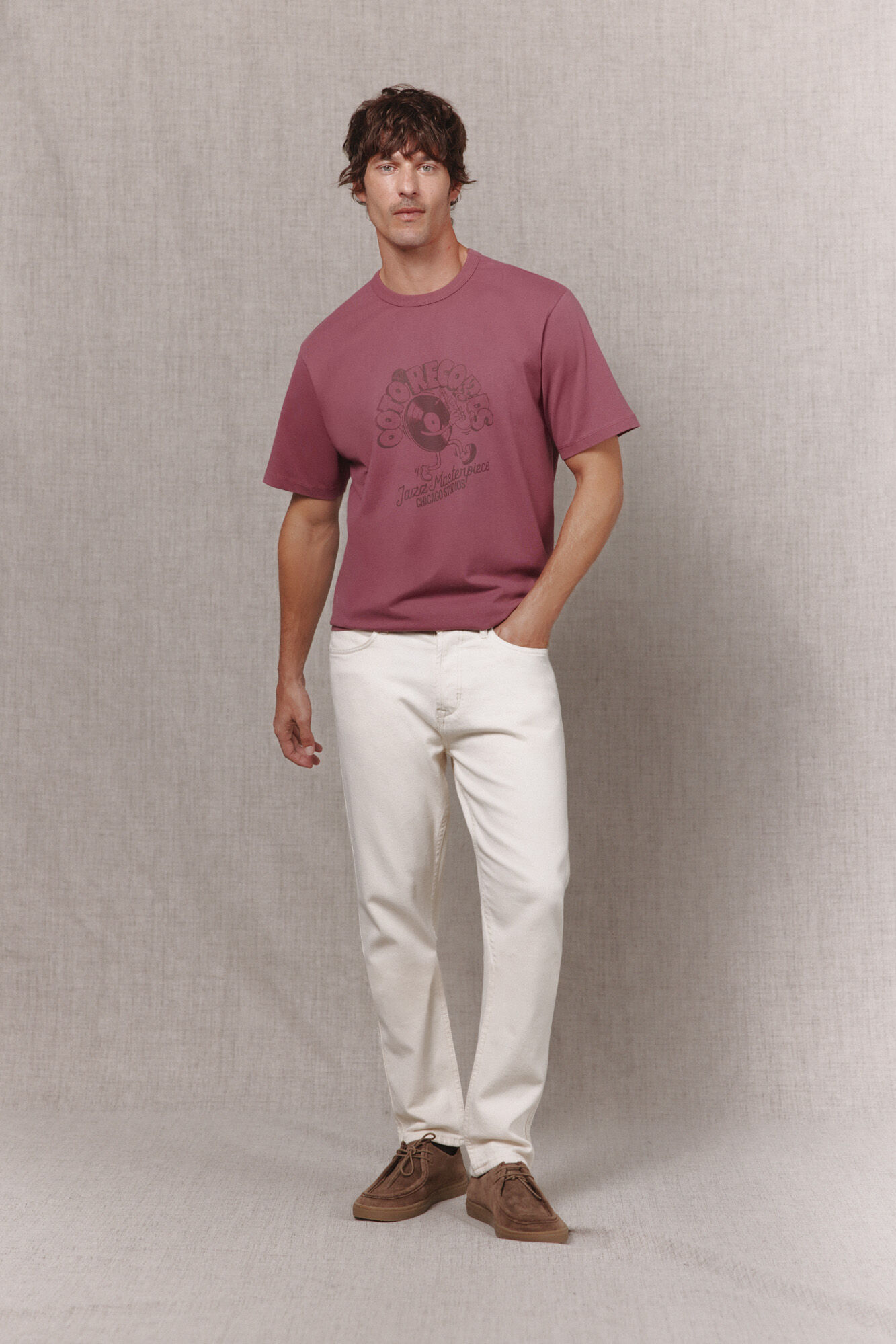OOTO T-shirt gr&aacute;fica lavada Granada