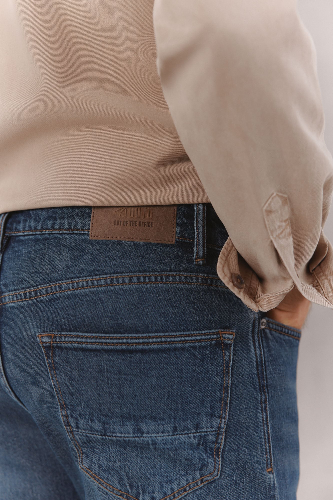 OOTO Cal&ccedil;as jeans slim fit Azul