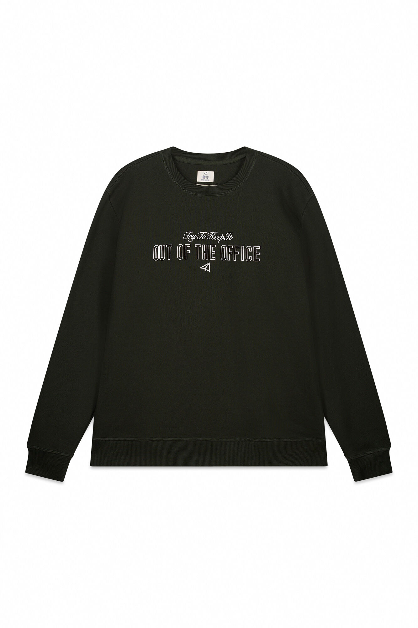 OOTO Sudadera cuello caja