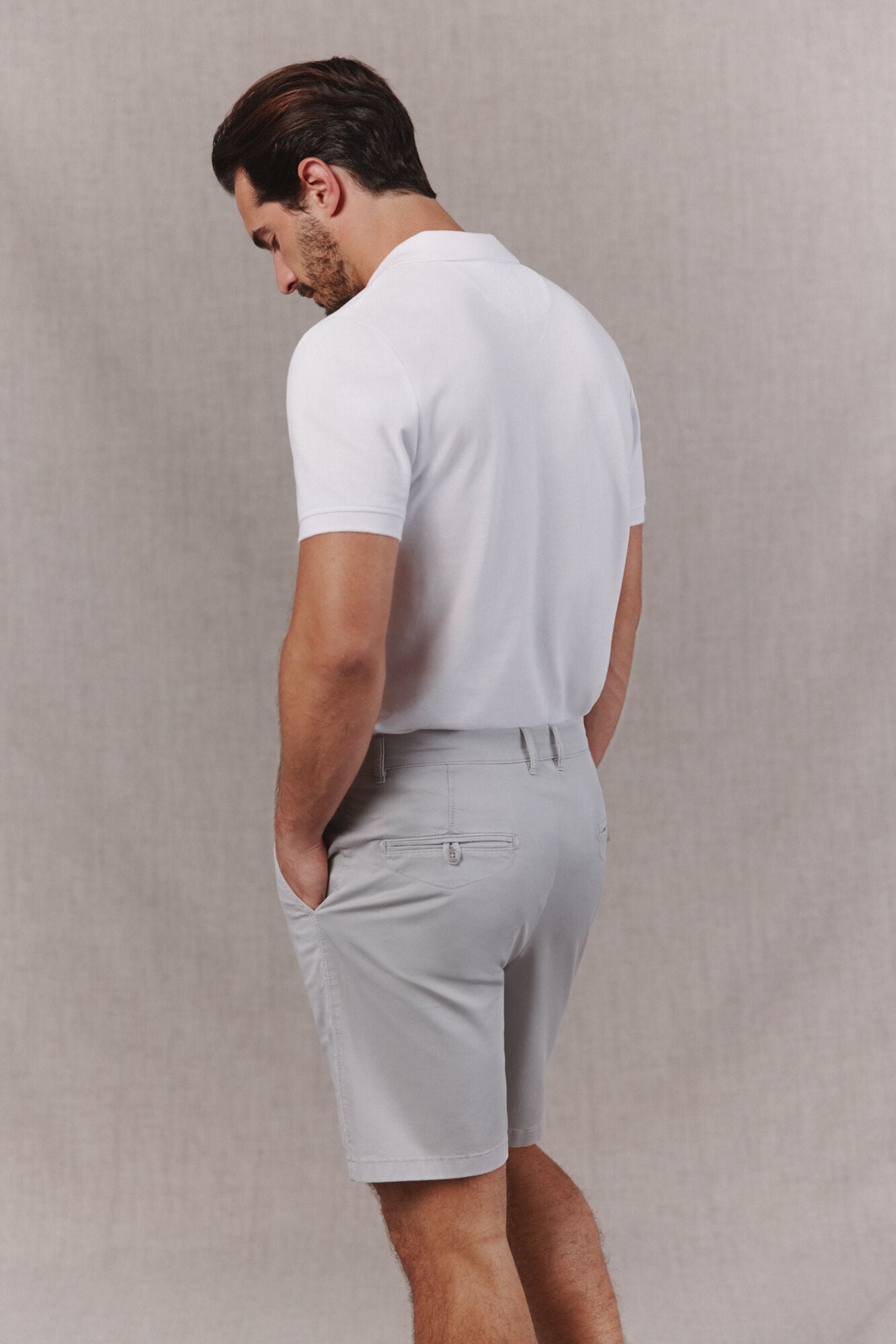 OOTO Polo em piqu&eacute; Branco