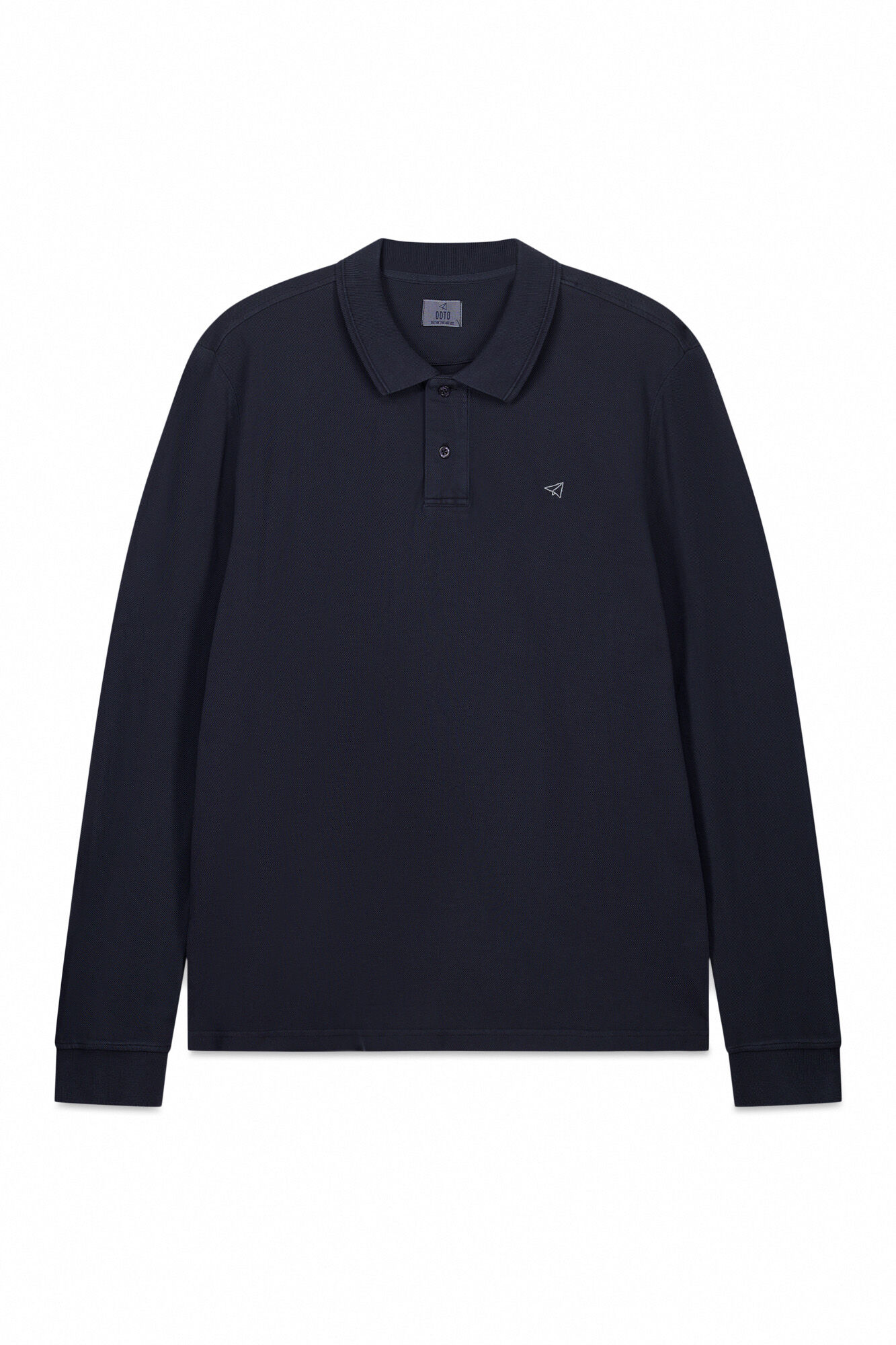 OOTO Piqu&eacute; long sleeve polo shirt