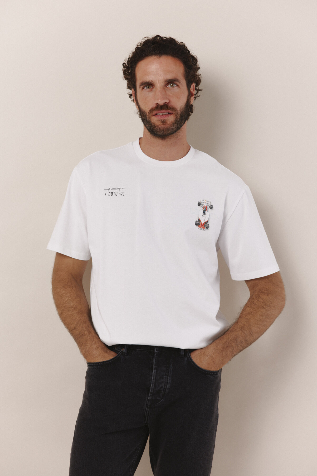 OOTO T-shirt Manu Campa x OOTO Branco