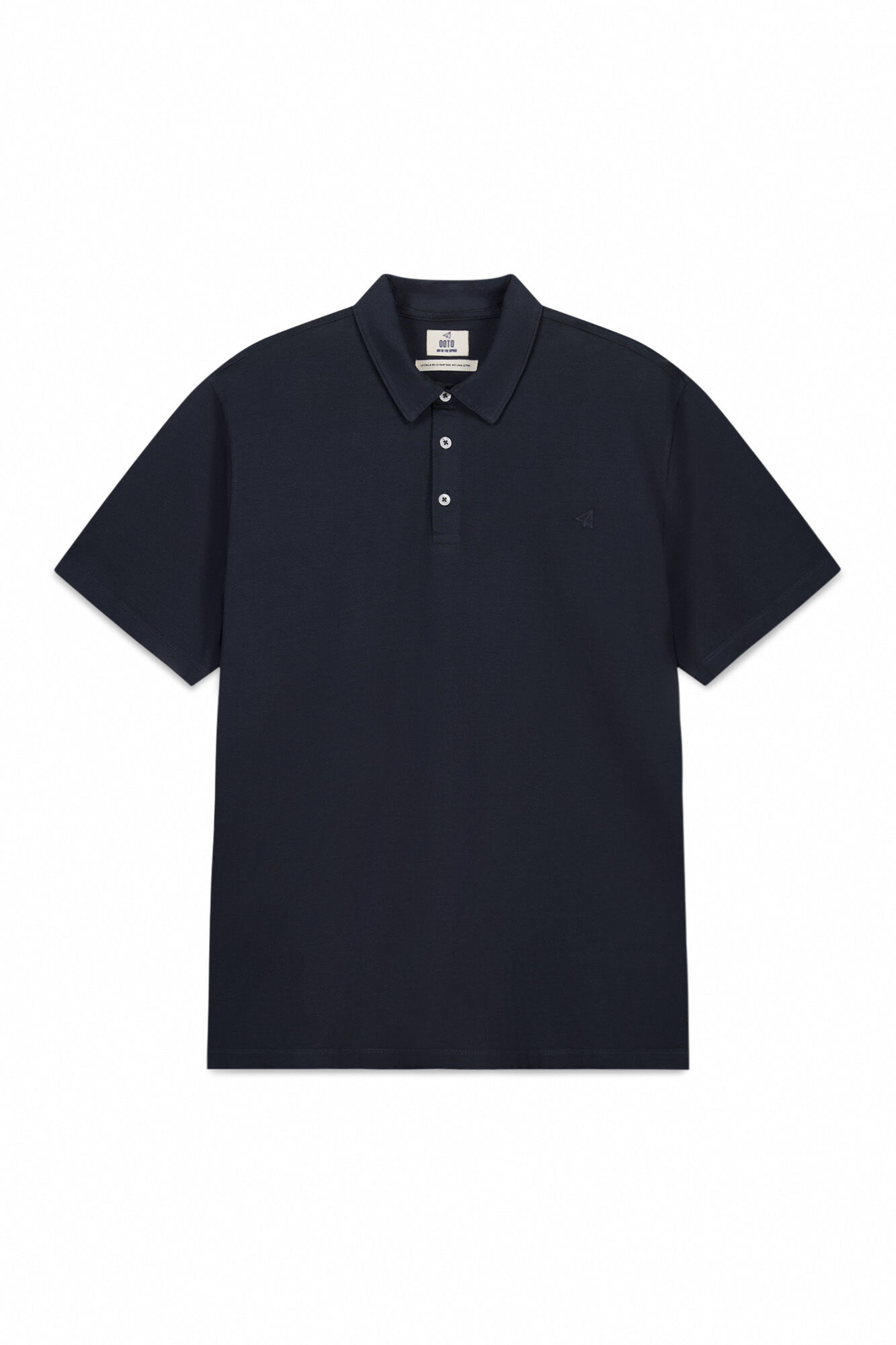 OOTO Polo em single jersey