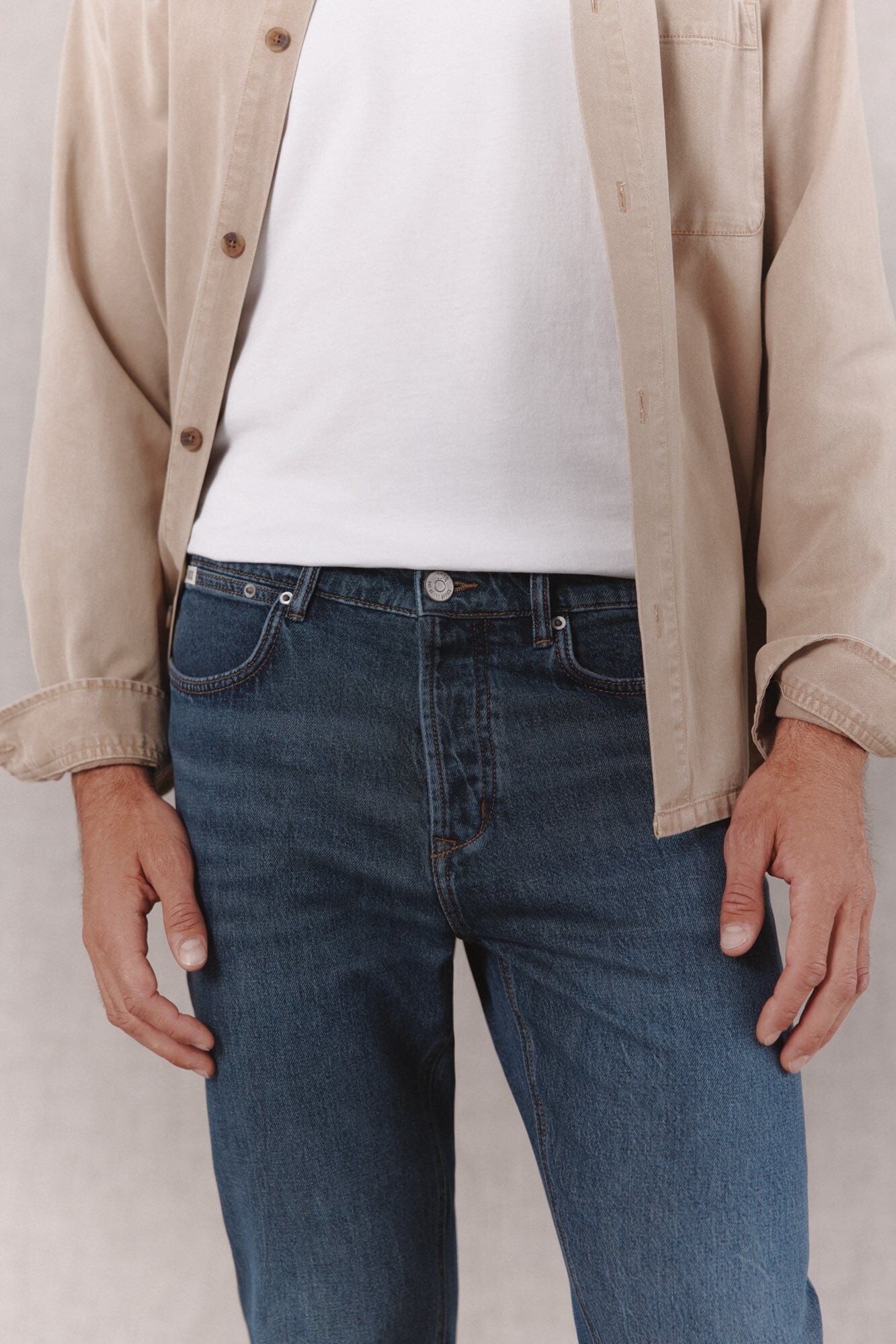 OOTO Cal&ccedil;as jeans slim fit Azul