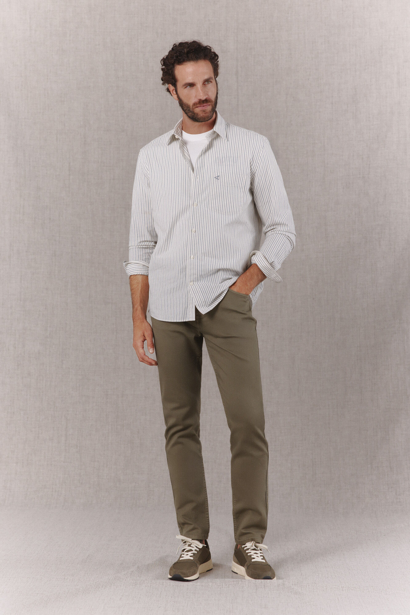 OOTO Cal&ccedil;as jeans 5 bolsos slim fit