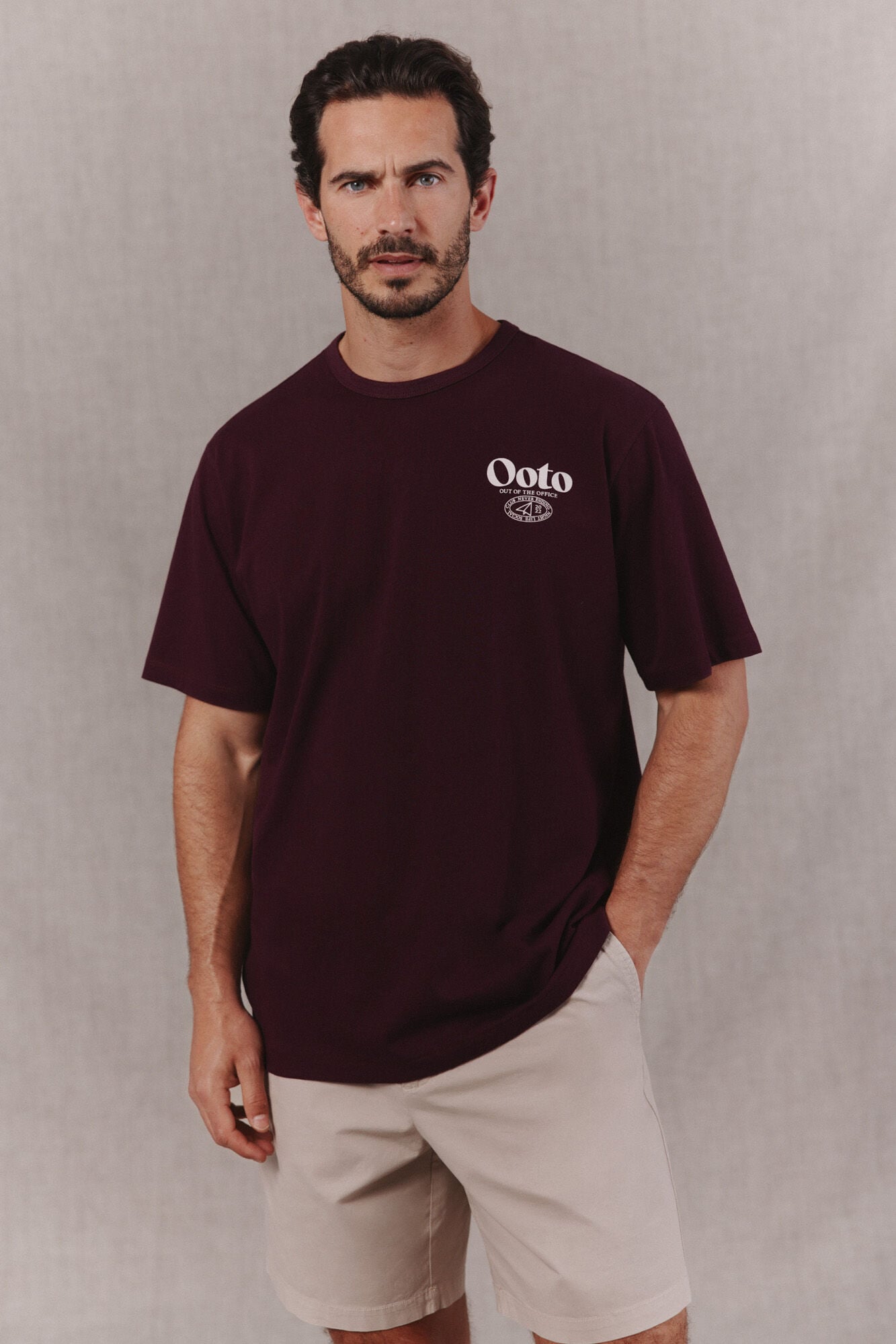OOTO Camiseta logo lavada